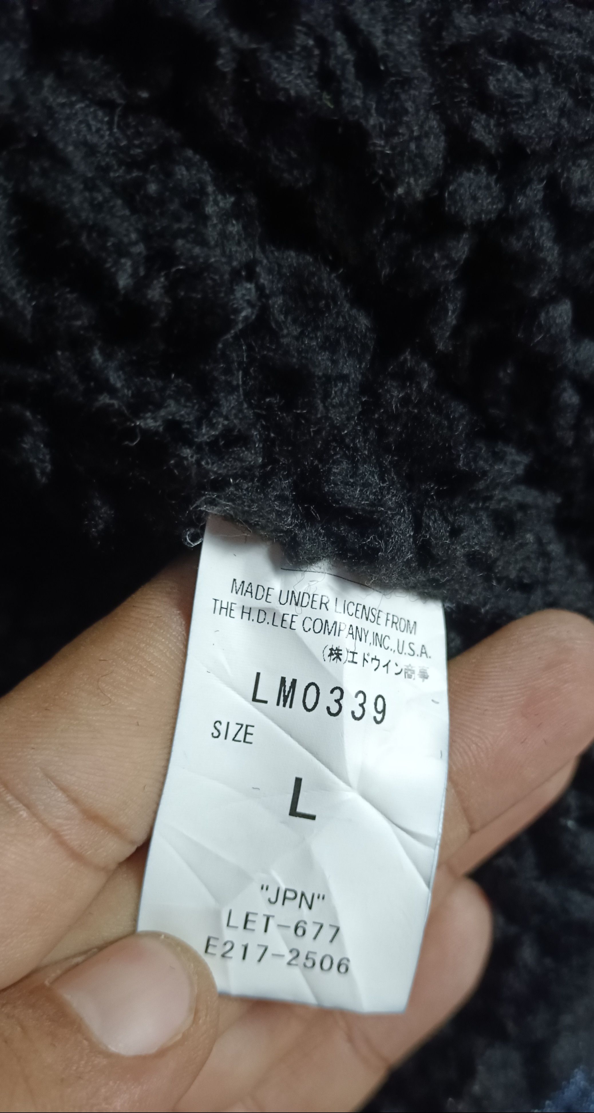 Lee Lee Riders Sanforized Sherpa Denim Jacket Size US M / EU 48-50 / 2 - 14 Thumbnail