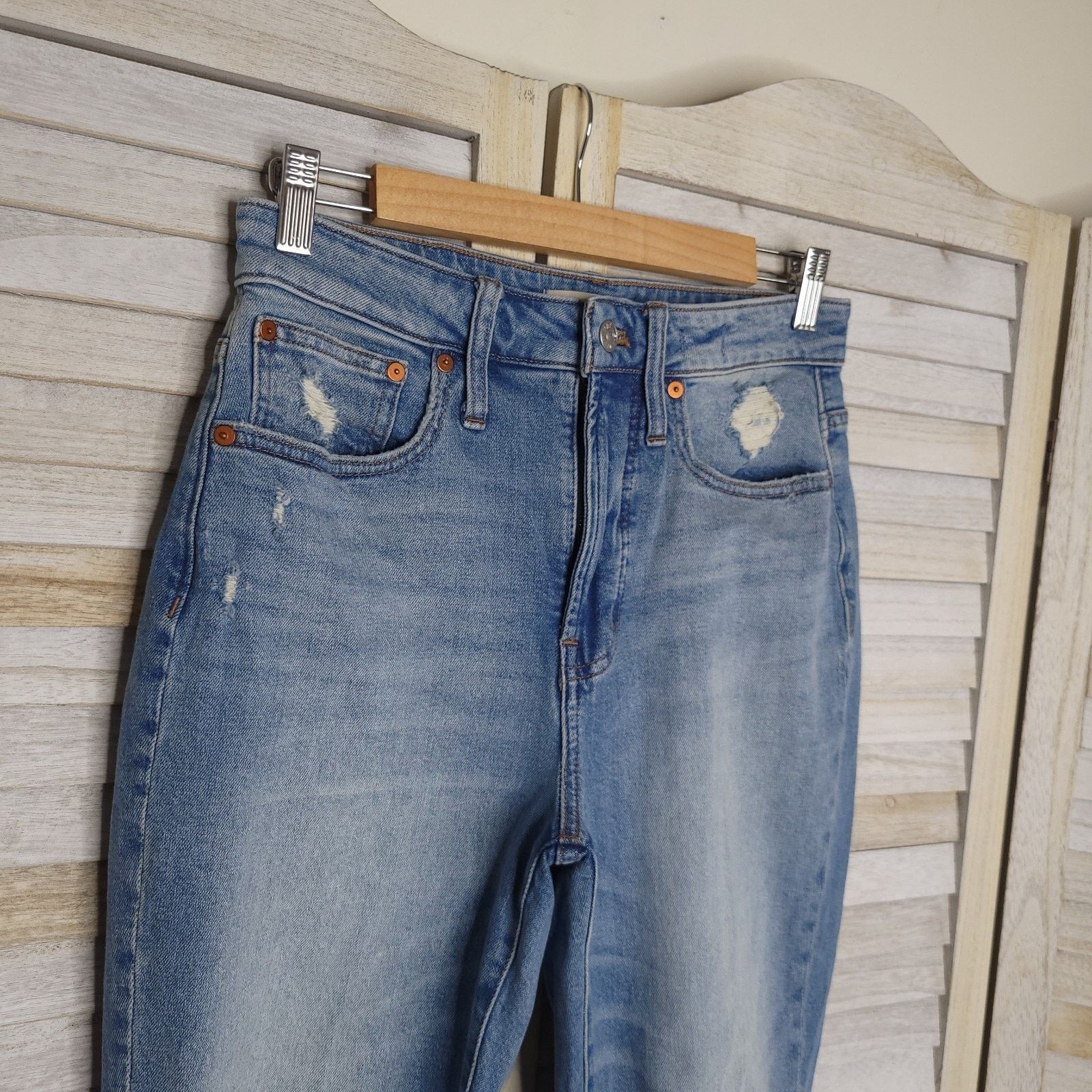 Madewell Madewell Jeans Womens 26T The Curvy Perfect Vintage Jean Size 28" / US 6 / IT 42 - 2 Thumbnail