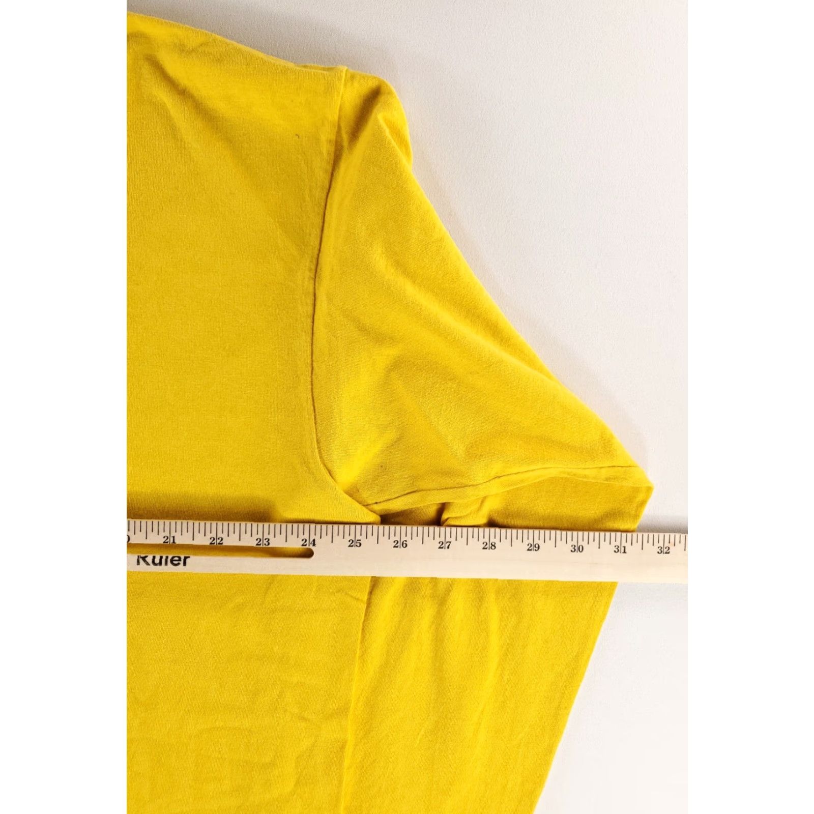 Nike VINTAGE Nike Crew Neck Long Sleeve T Shirt Yellow XL Mens USA 90s Size US XL / EU 56 / 4 - 6 Thumbnail