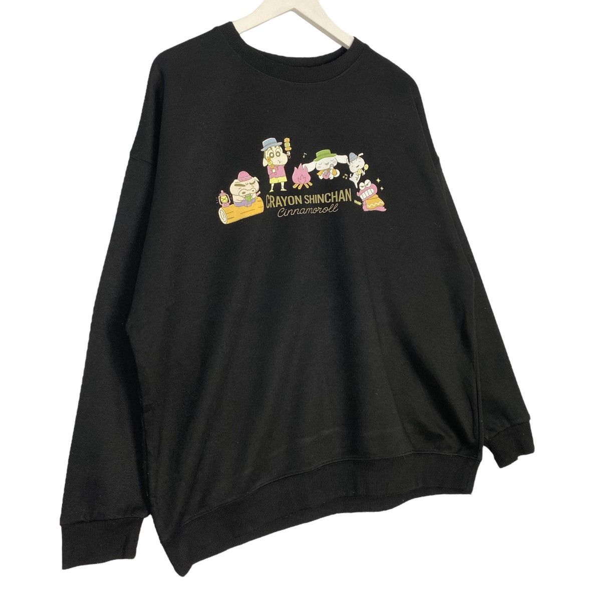 Vintage Vintage Crayon Shin Chan Sweatshirt Crewneck Black Size XL Size XL / US 12-14 / IT 48-50 - 3 Thumbnail