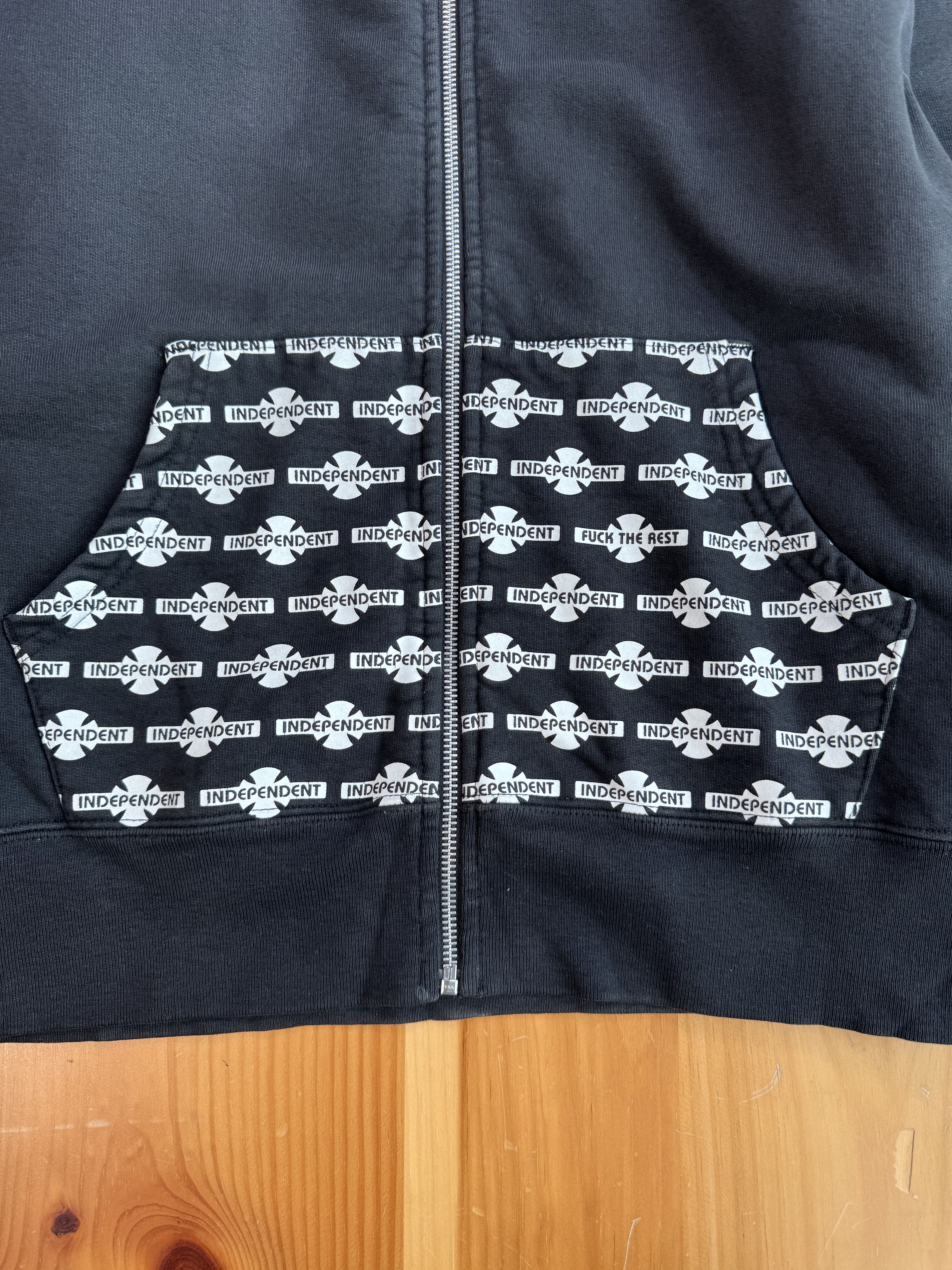 Supreme Supreme Independent Zip Up Hoodie Size US L / EU 52-54 / 3 - 2 Thumbnail