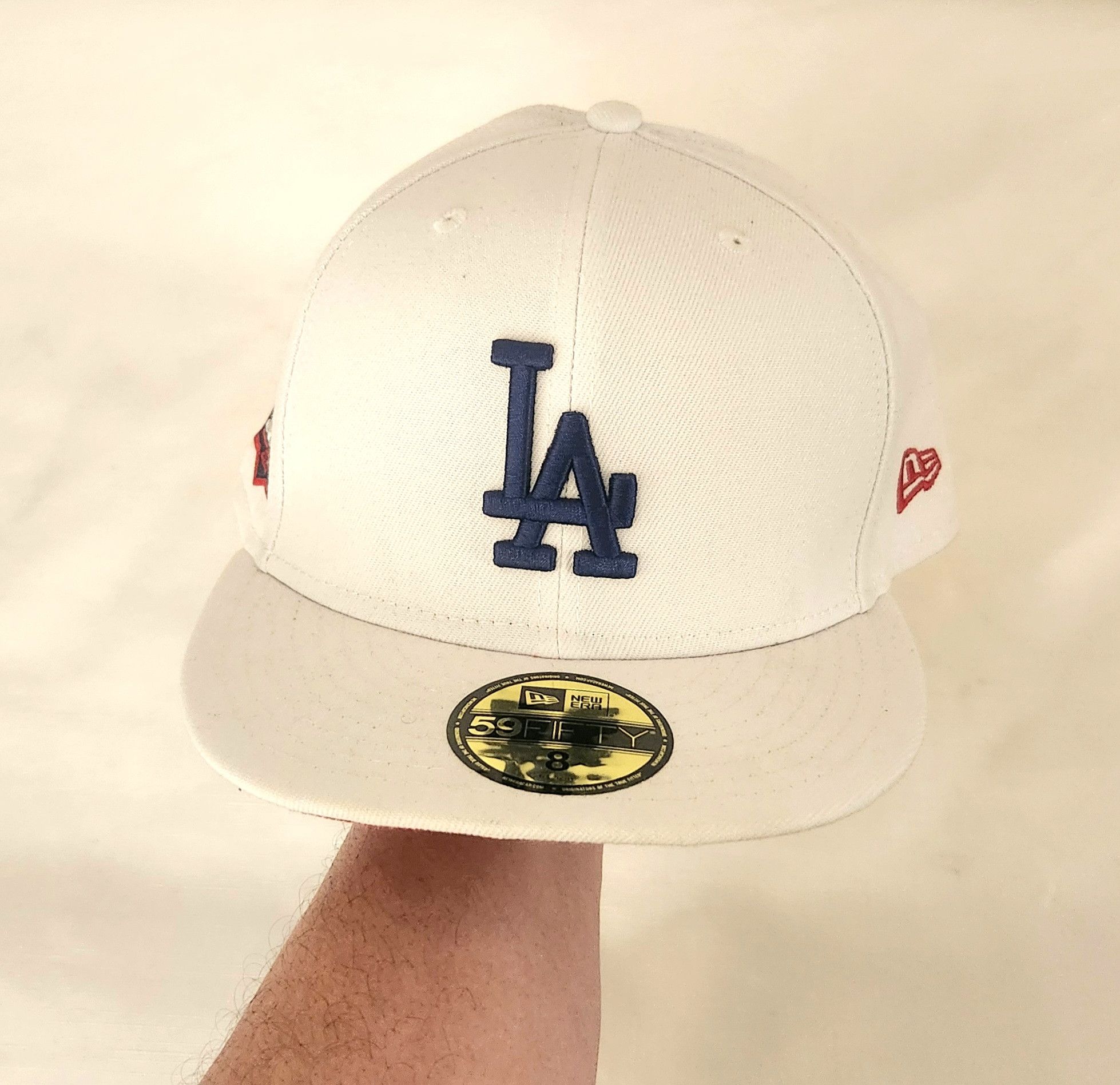 Cooperstown Collection × New Era New Era Los Angeles Dodgers 2020 World Series Patch sz 8 Size ONE SIZE - 2 Thumbnail