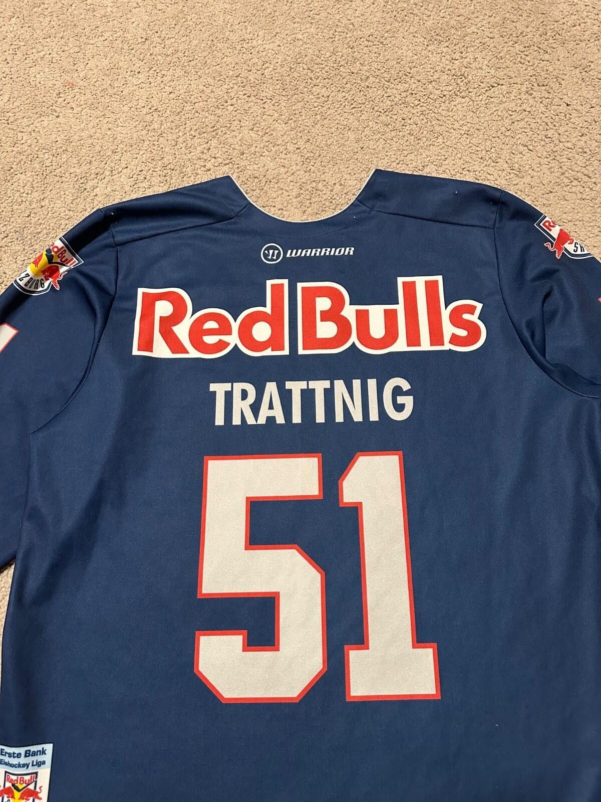 Other EC Red Bull Salzburg 2017/18 Ice Hockey Jersey TRATTNIG #51 Size US XL / EU 56 / 4 - 8 Thumbnail