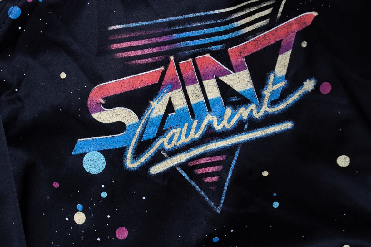 Saint Laurent Paris Saint Laurent, 2019 galaxy teddy bomber Size US M / EU 48-50 / 2 - 7 Thumbnail