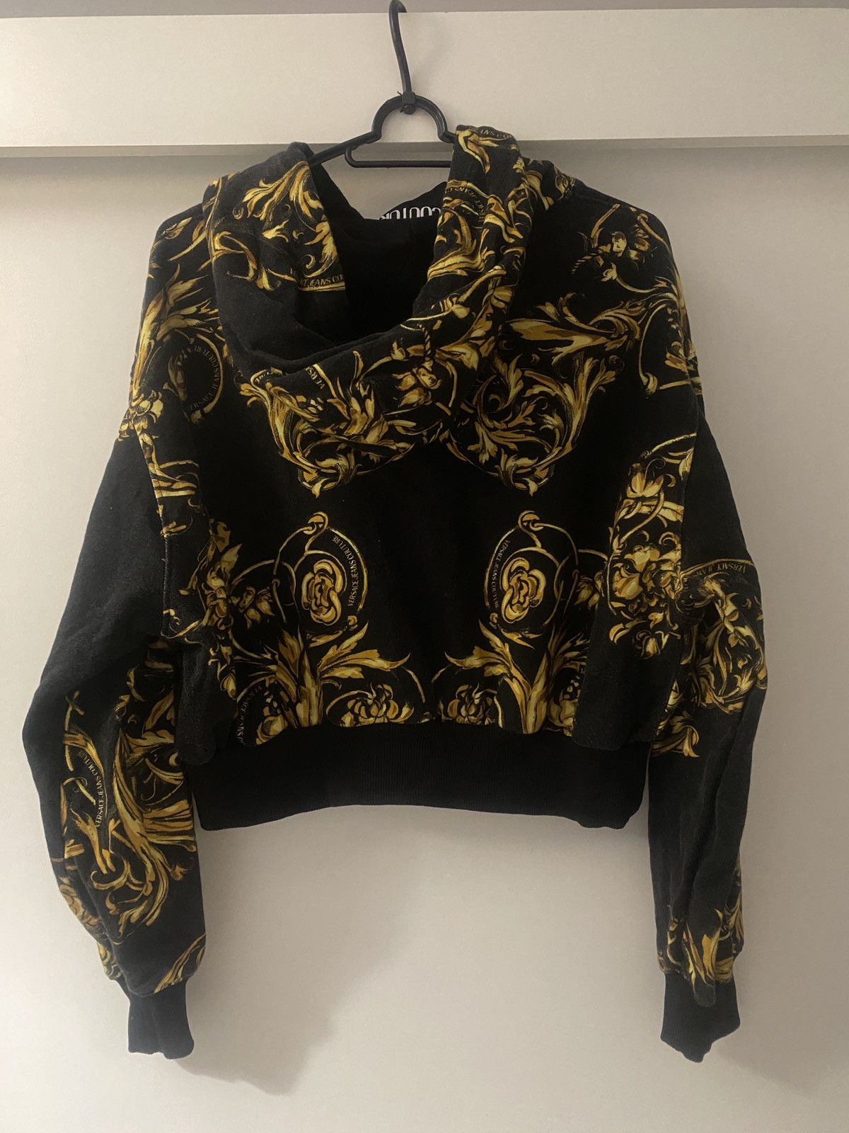 Versace Jeans Couture Versace jeans couture baroque cropped hoodie Size S / US 4 / IT 40 - 6 Thumbnail