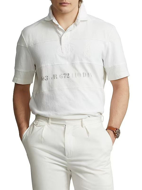 Polo Ralph Lauren Ralph Lauren - Patchwork Marine Polo Size US L / EU 52-54 / 3 - 11 Thumbnail