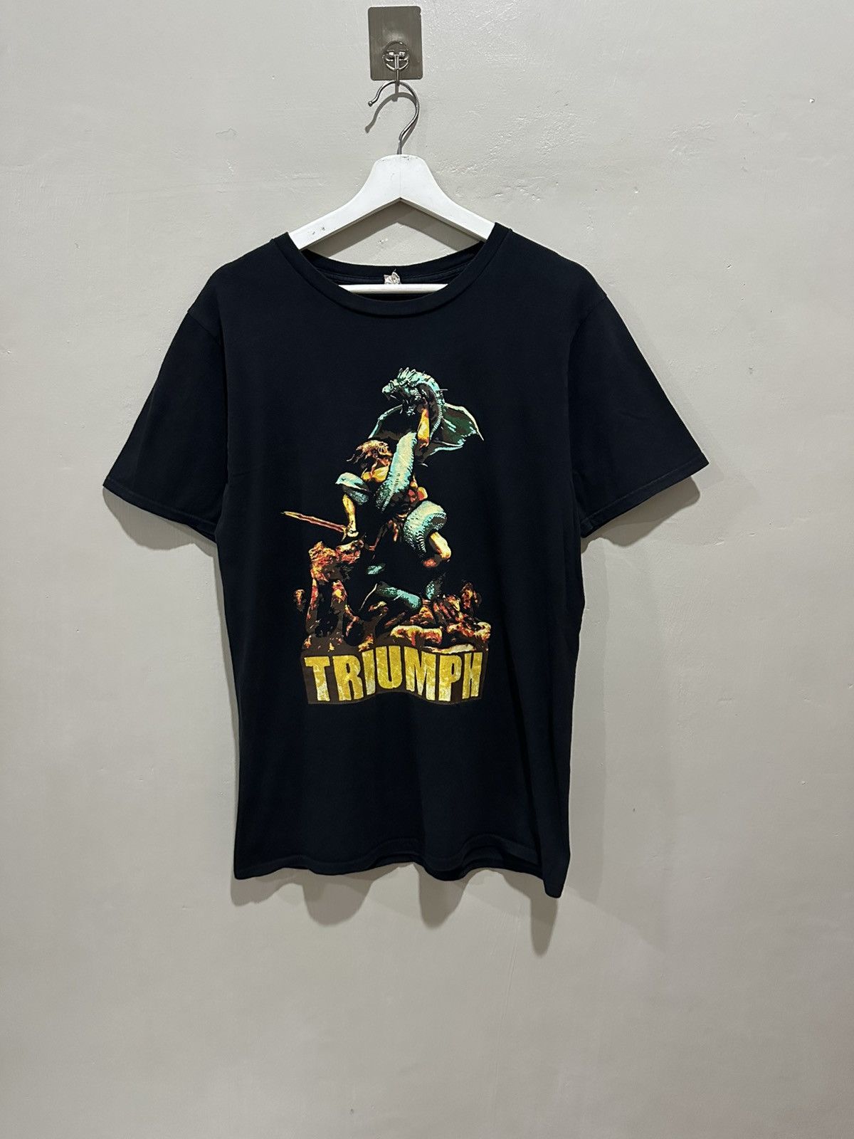 Vintage Triumph x Tshirt x Vintage Size US M / EU 48-50 / 2 - 1 Thumbnail