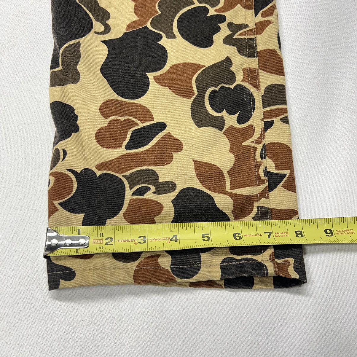 Vintage VTG 10X Cargo Pants Medium Duck Camo Brown Pocket Hunting Size US 32 / EU 48 - 21 Thumbnail