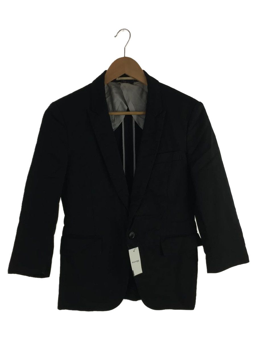 Jacket Tailored Nylon Long Sleeve Black