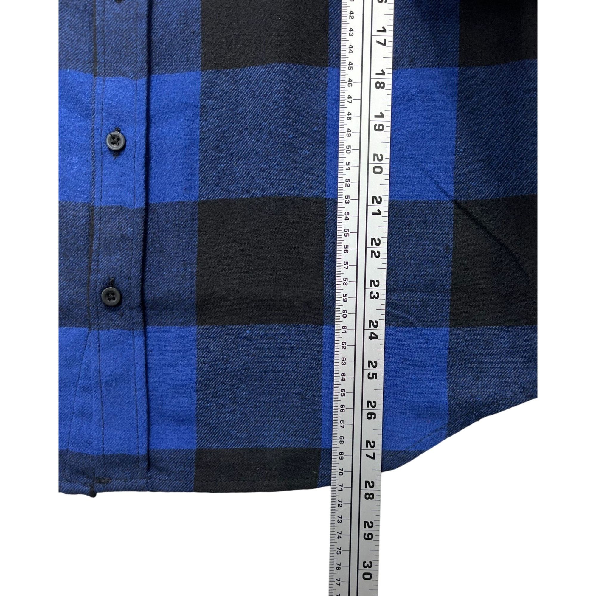 rue21 Rue 21 - Men Long Sleeve Plaid Shirt - Blue/Black - Small Size US S / EU 44-46 / 1 - 7 Thumbnail