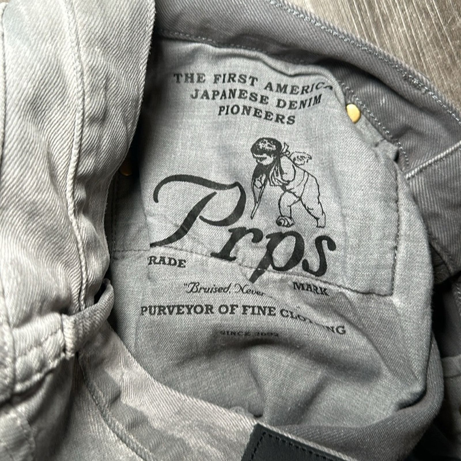 Prps PRPS Gray Washed Slim Jeans (NWOT) - 30 Size US 30 / EU 46 - 9 Thumbnail