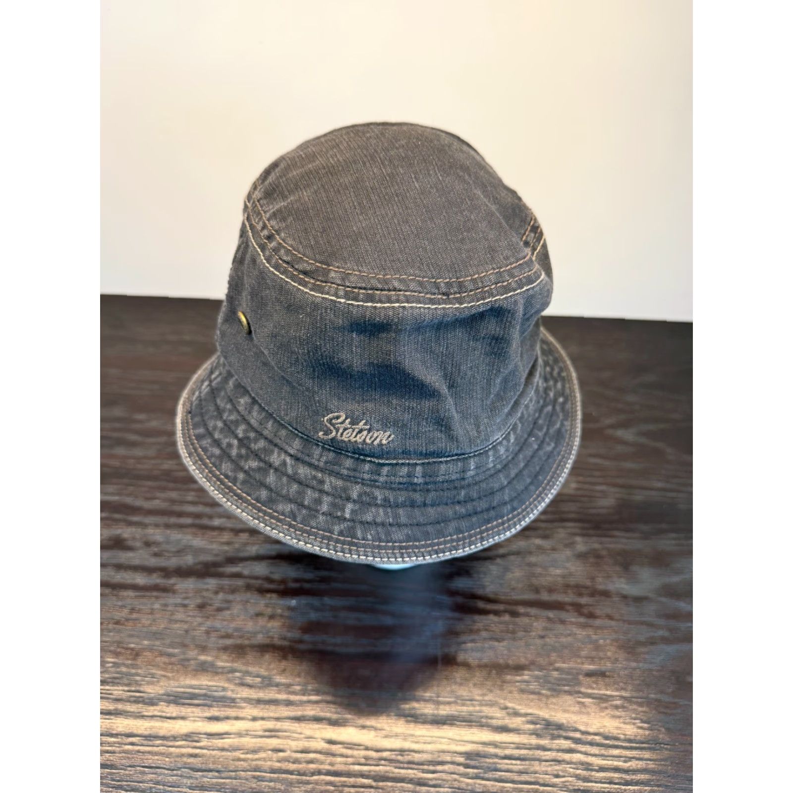 Stetson Stetson Hat Women Small Black LeClaire Bucket Twill Outdoor Hike Travel Womens Size ONE SIZE - 2 Thumbnail