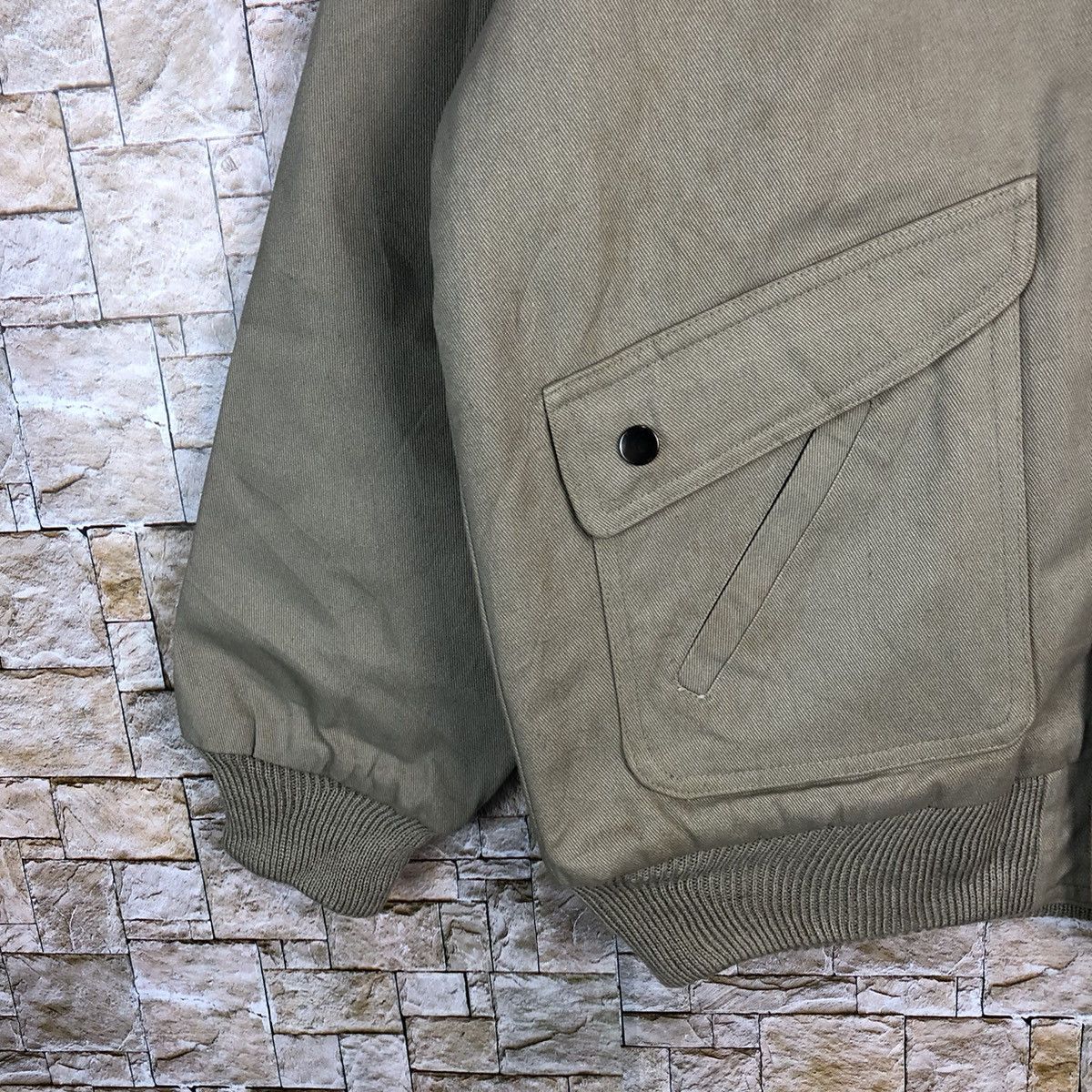 Vintage DL Jacket Pilot vintage Brown Bombers Jacket #A560 Size US M / EU 48-50 / 2 - 7 Thumbnail
