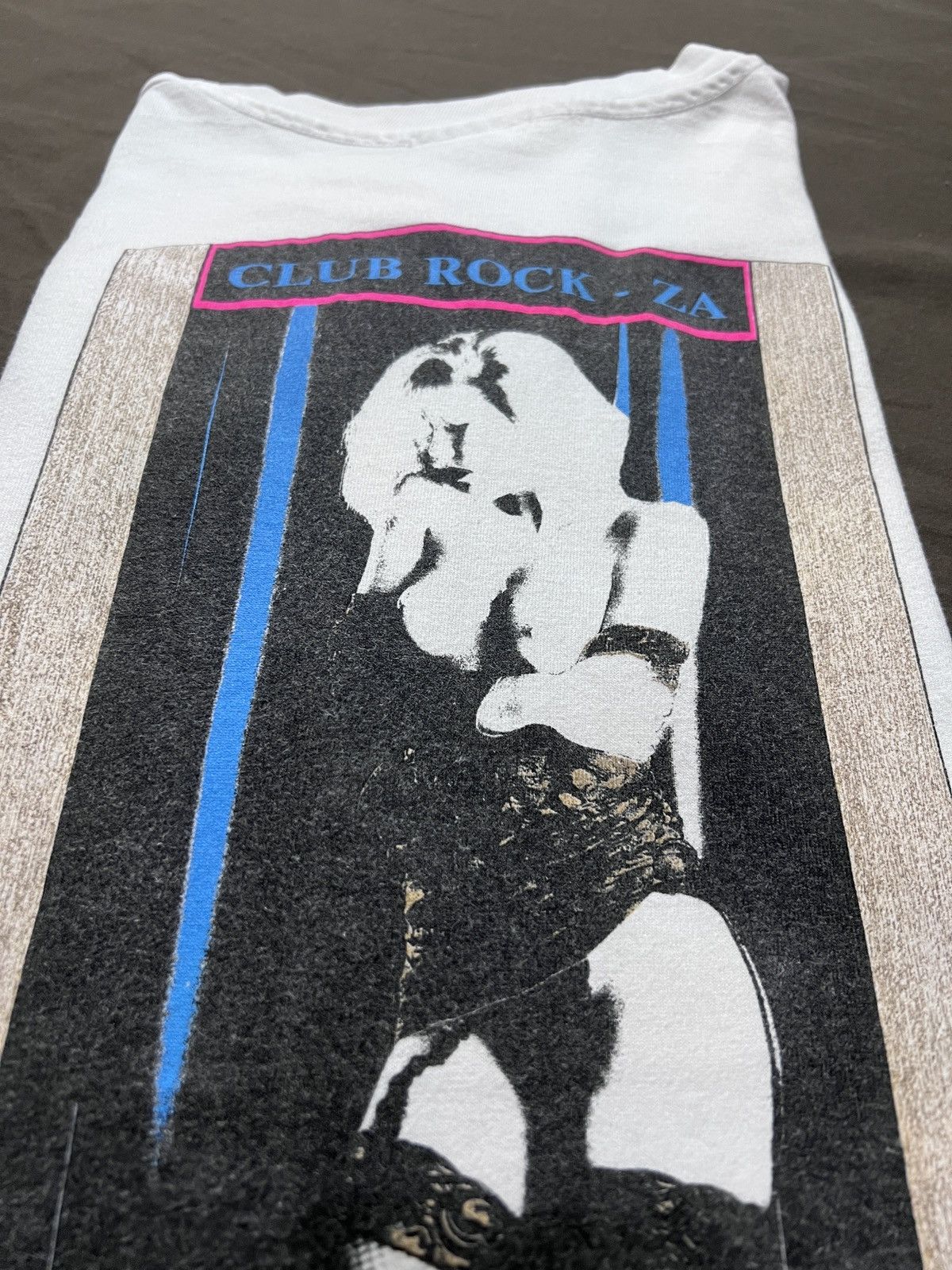 Vintage Vintage 90s Club Rock Za Club Strip Nude Pornstars Tee sexy Size US L / EU 52-54 / 3 - 1 Thumbnail