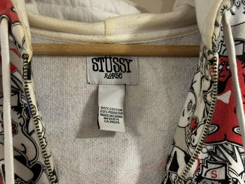 Stussy 2007 Headz Hoodie EXTREMELY RARE Size US XL / EU 56 / 4 - 5 Thumbnail