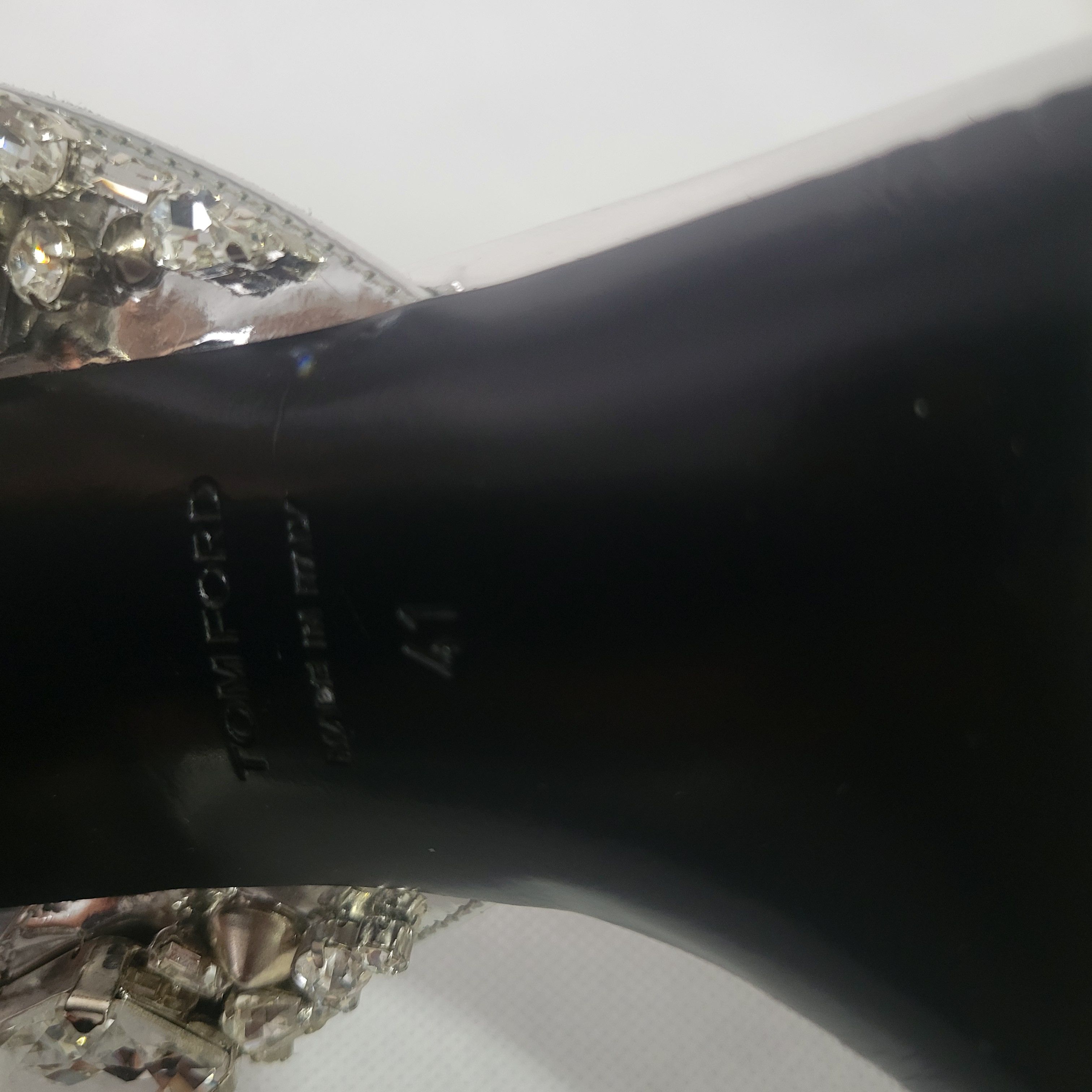 Tom Ford TOM FORD Runway Mirror Crystal Ankle Wrap Sandals Sz 41 Size US 11 / IT 41 - 6 Thumbnail