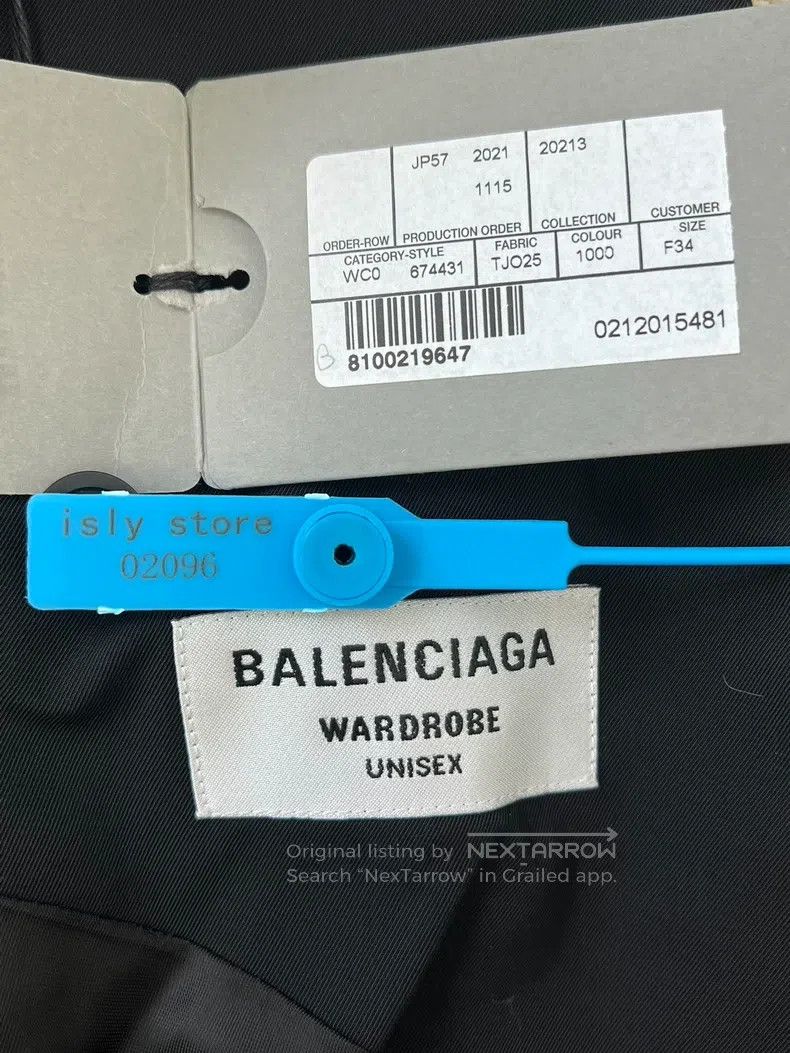 Balenciaga Balenciaga Lustrous Viscose Twill Blazer Jacket Size XXS / US 00 / IT 34 - 4 Thumbnail