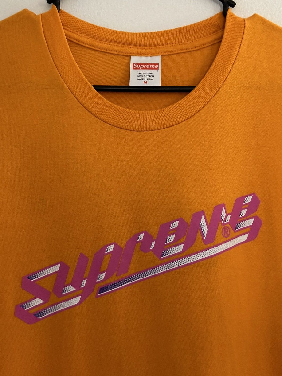Supreme Supreme Banner Tee Size US M / EU 48-50 / 2 - 2 Thumbnail