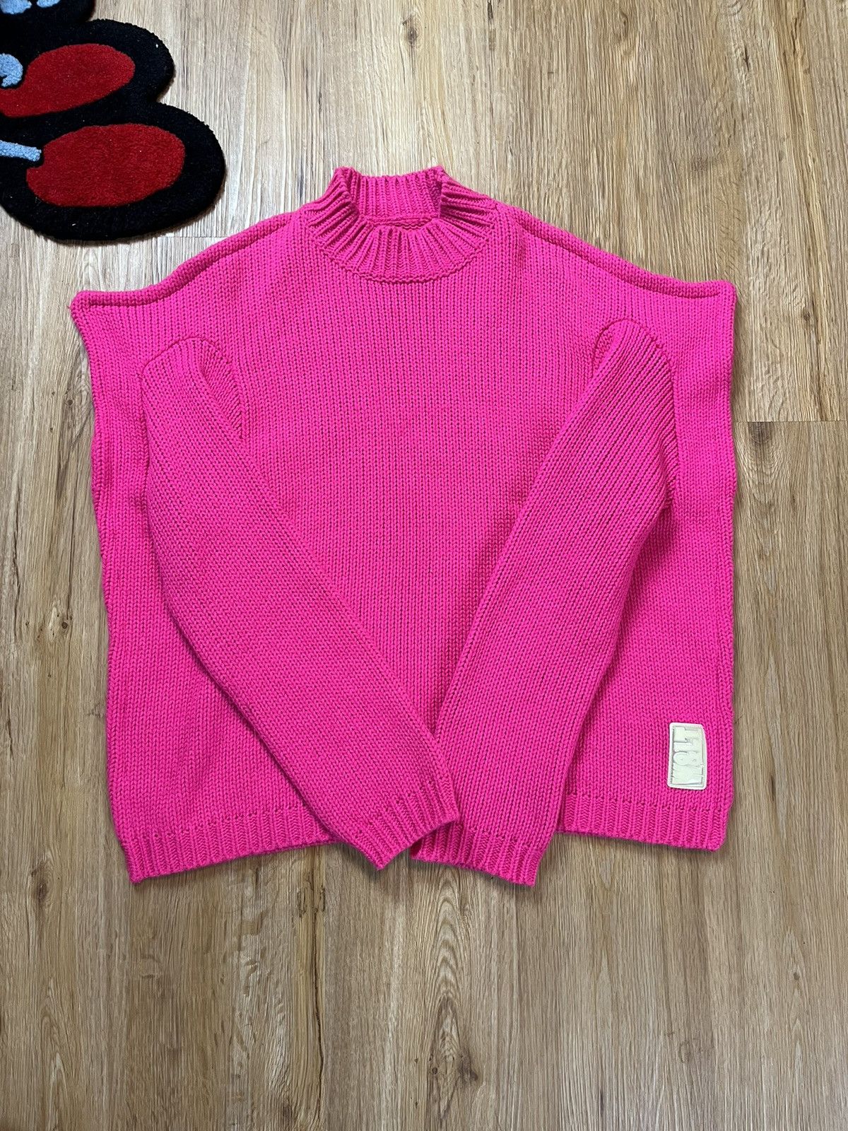 Walter Van Beirendonck AW1996 Square Sweater Size US M / EU 48-50 / 2 - 1 Thumbnail