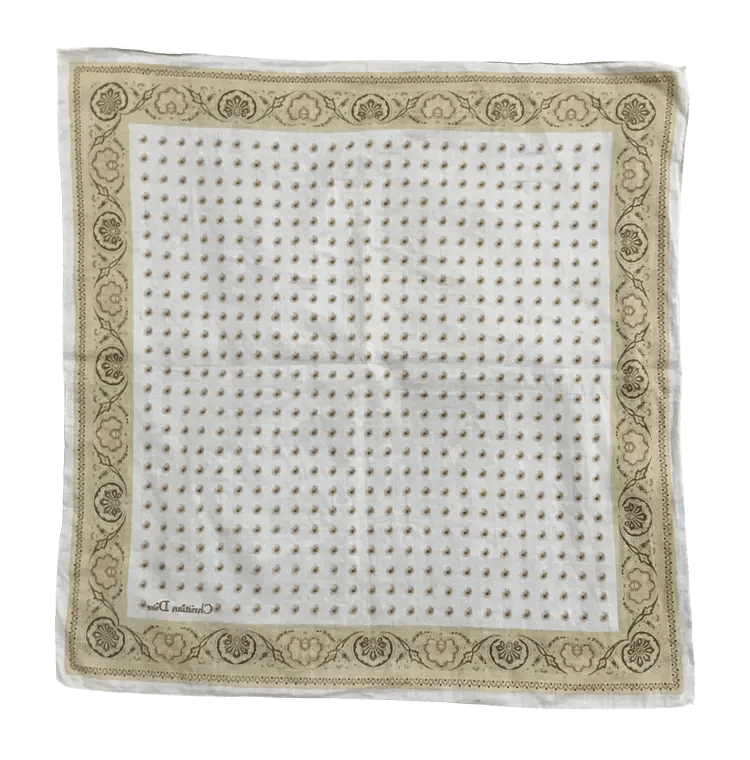Christian Dior Monsieur Christian Dior Handkerchief Size ONE SIZE - 2 Thumbnail