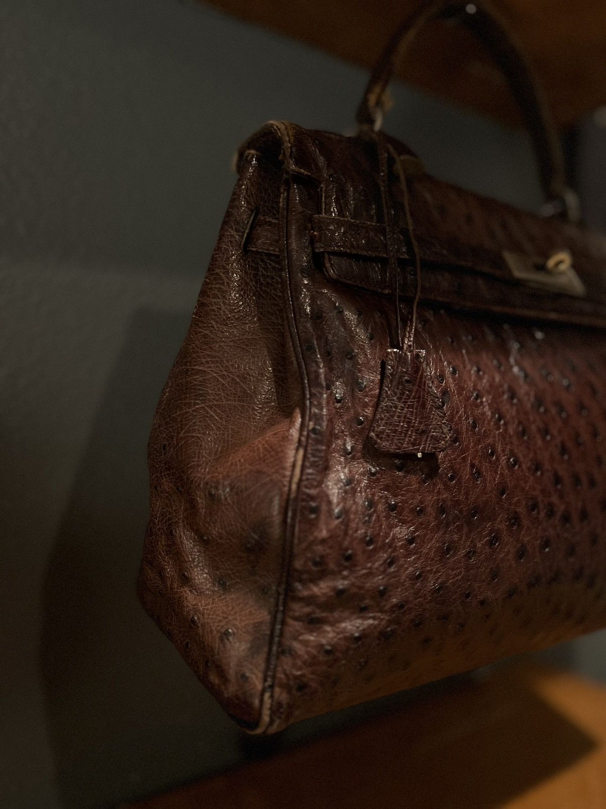 SoSo RARE SISO Early 2000's BIRKIN Style Kelly Bag Size ONE SIZE - 12 Thumbnail