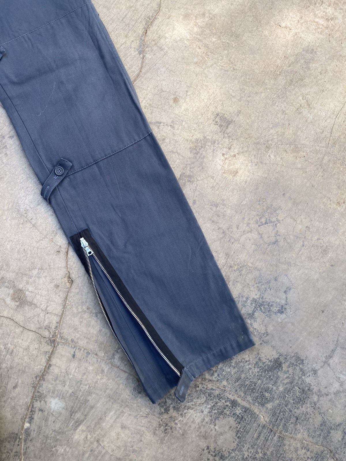 A.P.C. Apc Bondage Canvas Double Zipper Double Knee Pants Size US 31 - 5 Thumbnail