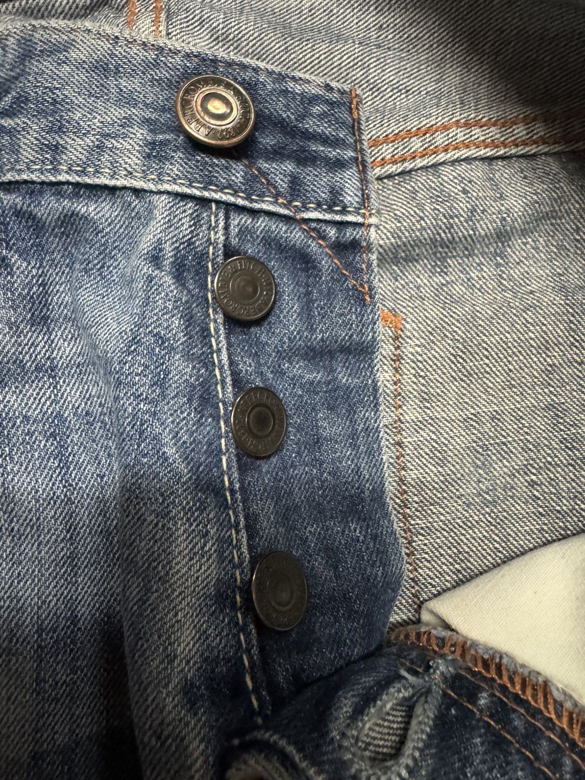 Vintage 💥FLARE💥90s STYLE ABERCROMBIE & FITCH SICK SAND WASH DISTRESS Size US 30 / EU 46 - 9 Thumbnail
