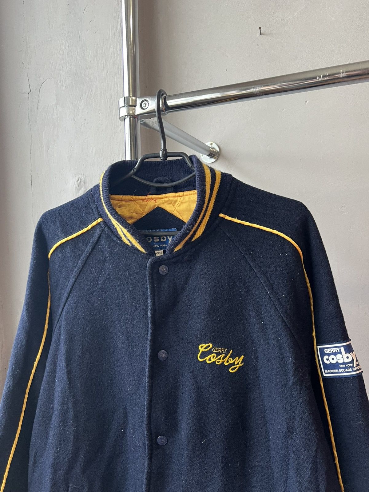 Vintage 90’S GERRY COSBY VINTAGE VARSITY USA JACKET STATE MADE JAPAN Size US L / EU 52-54 / 3 - 4 Thumbnail