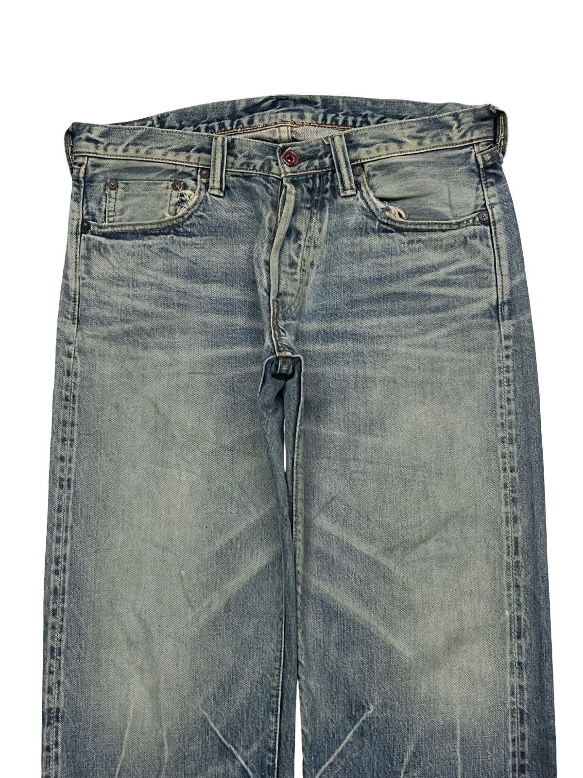 Full Count & Co. Vintage 00s Fullcount 1101-15 Selvedge Japanese Denim -W33 Size US 33 - 4 Thumbnail