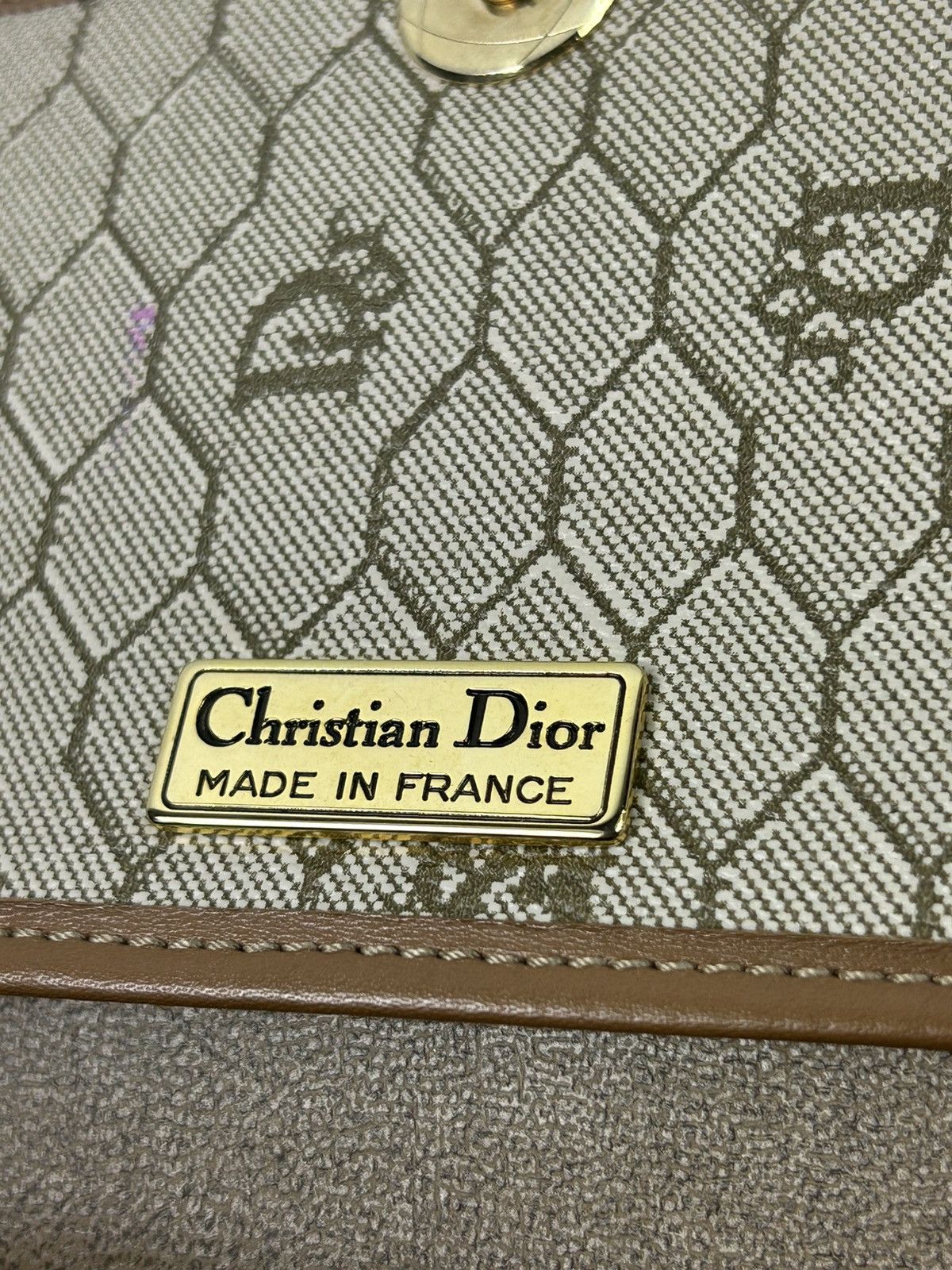 Dior Dior Honey Comb Leather Crossbody Bag Size ONE SIZE - 8 Thumbnail