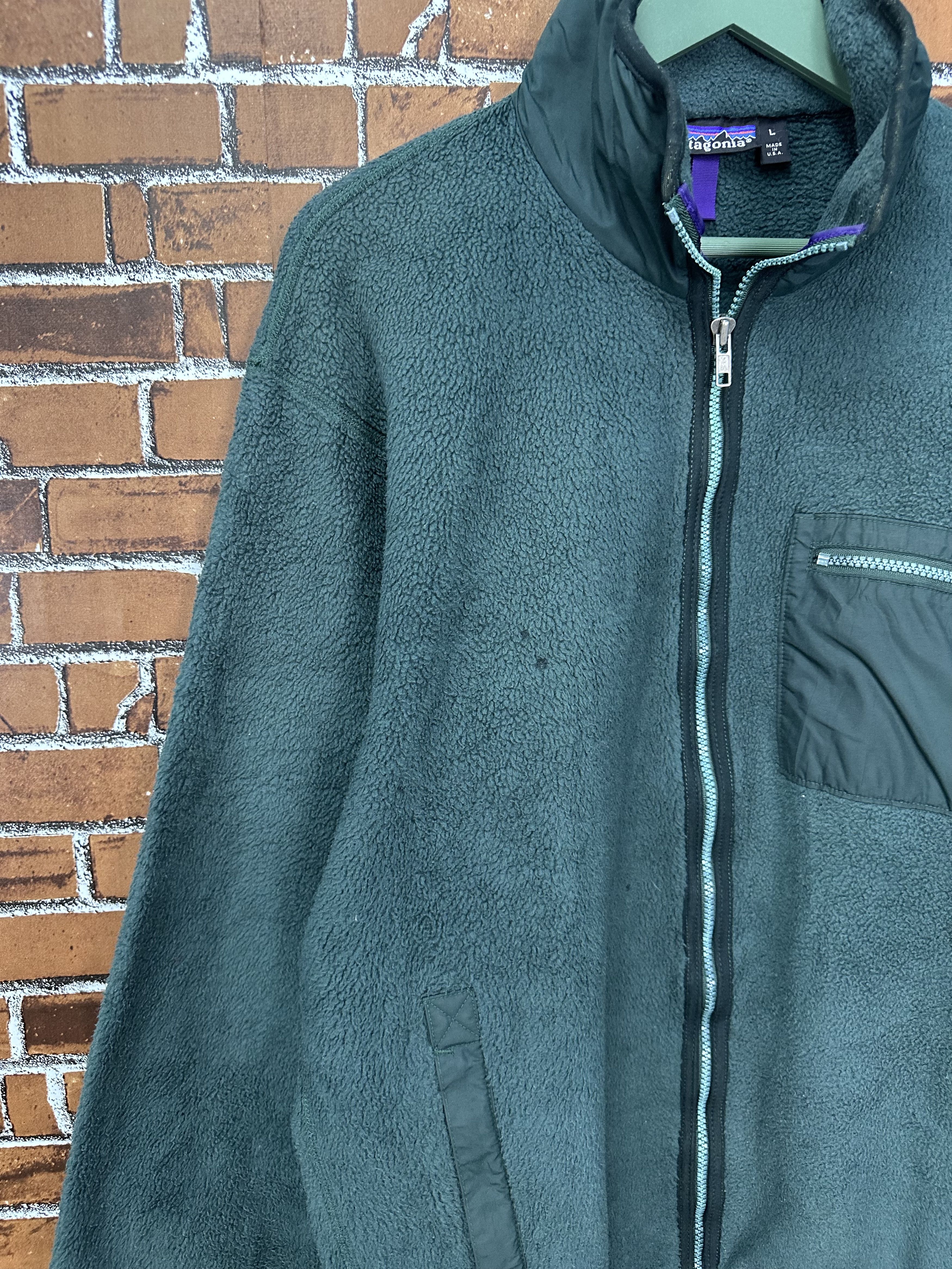 Patagonia Patagonia Retro Fleece Snap T Made in Usa Z363 Size US L / EU 52-54 / 3 - 3 Thumbnail