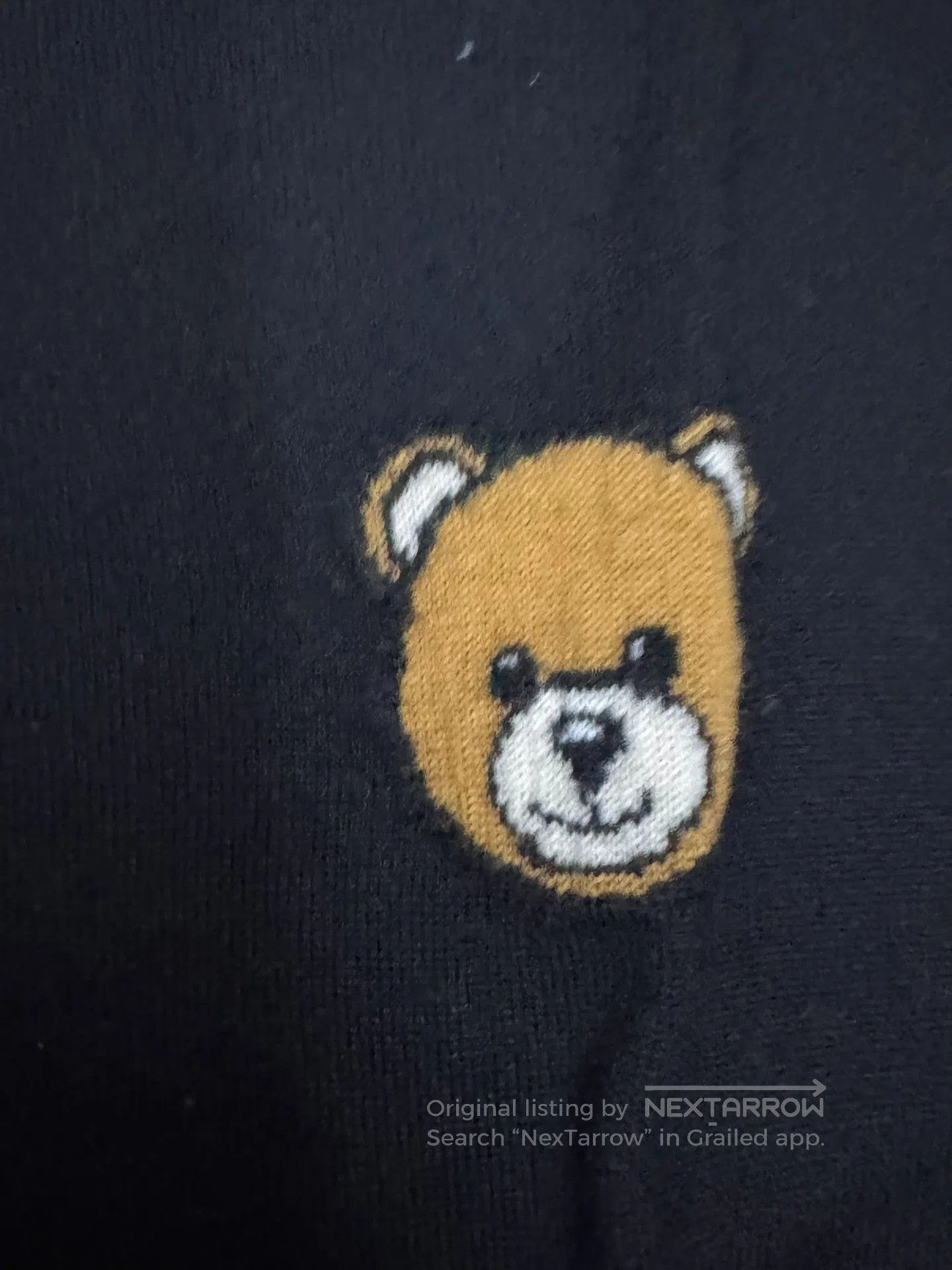 Moschino MOSCHINO Bear Logo Solid Crewneck Sweater. Size US M / EU 48-50 / 2 - 5 Thumbnail