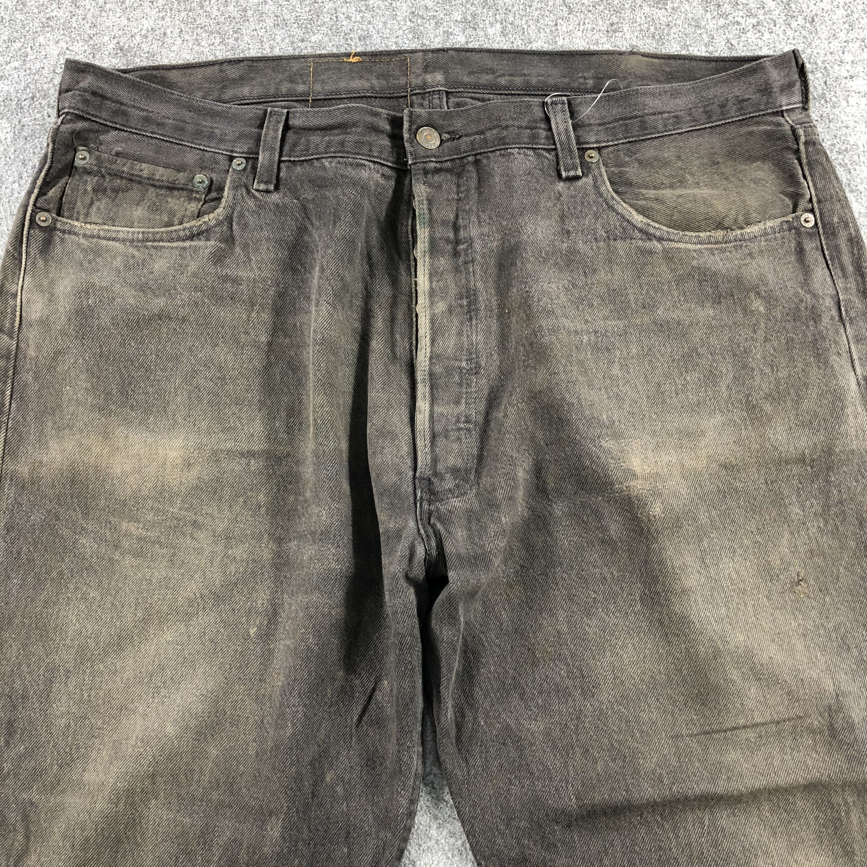 Levi's 90s Vintage Levis 501 Earth Tone Jeans-J1382 Size US 41 - 3 Thumbnail