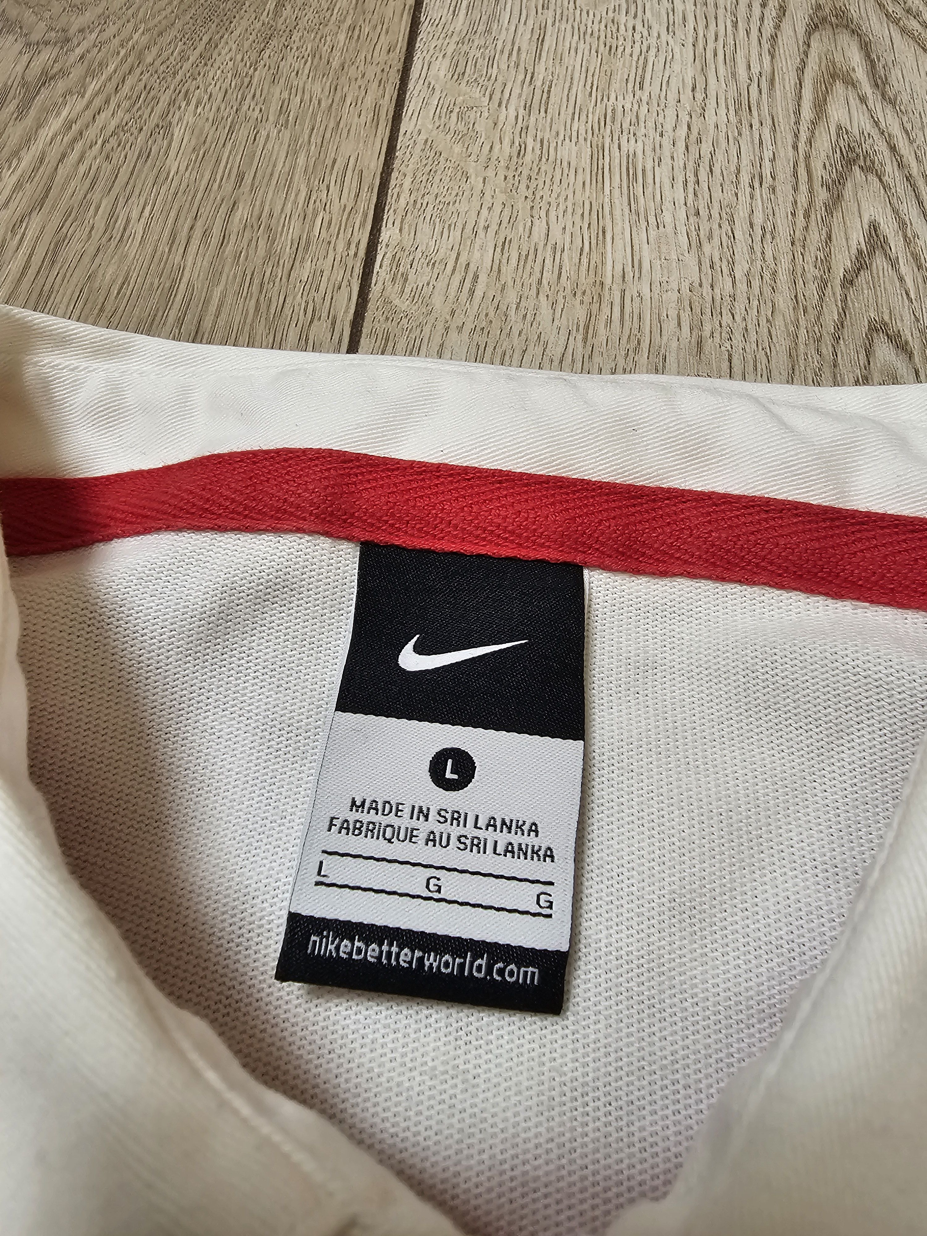 Nike ENGLAND RUGBY JERSEY VINTAGE LONG NIKE SHIRT RUGBY JERSEY O2 Size US L / EU 52-54 / 3 - 8 Thumbnail