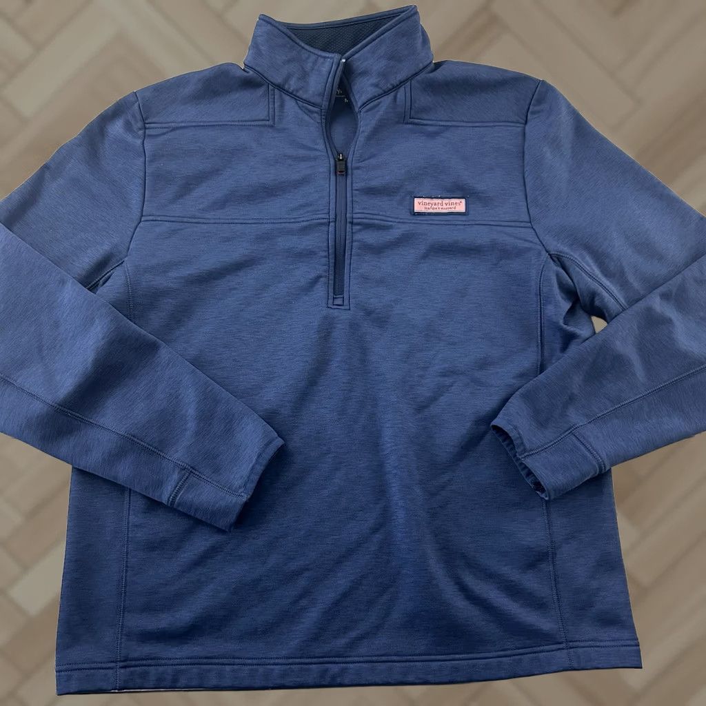 Vineyard Vines VINEYARD VINES Pullover Jacket Mens M Blue Jacket Men M Blue Vineyard Vines Pullover Jacket Mens M Blue Size US M / EU 48-50 / 2 - 1 Thumbnail