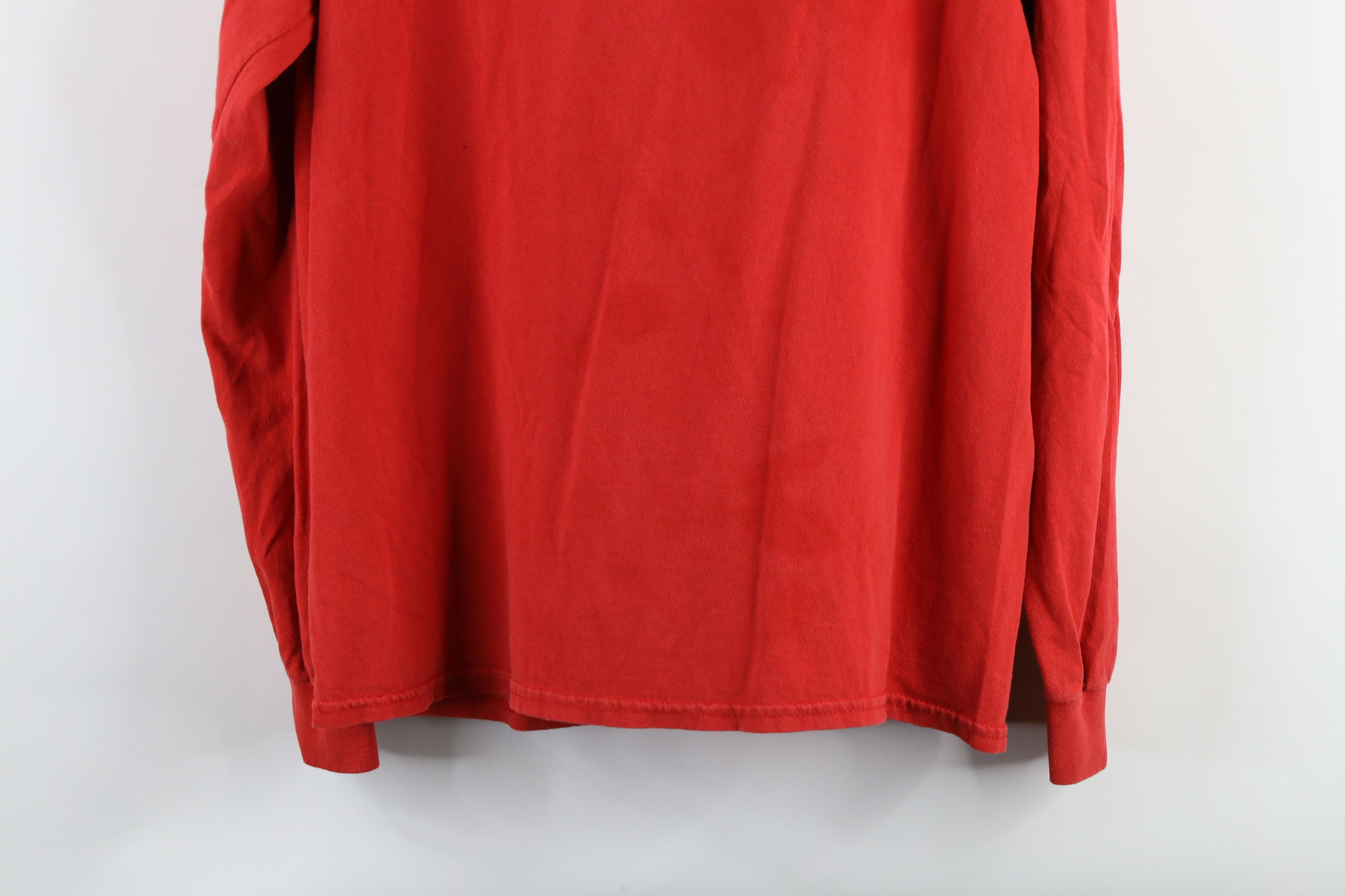 Vintage Vintage 90s Ohio State University Long Sleeve T-Shirt Red Size US M / EU 48-50 / 2 - 16 Thumbnail