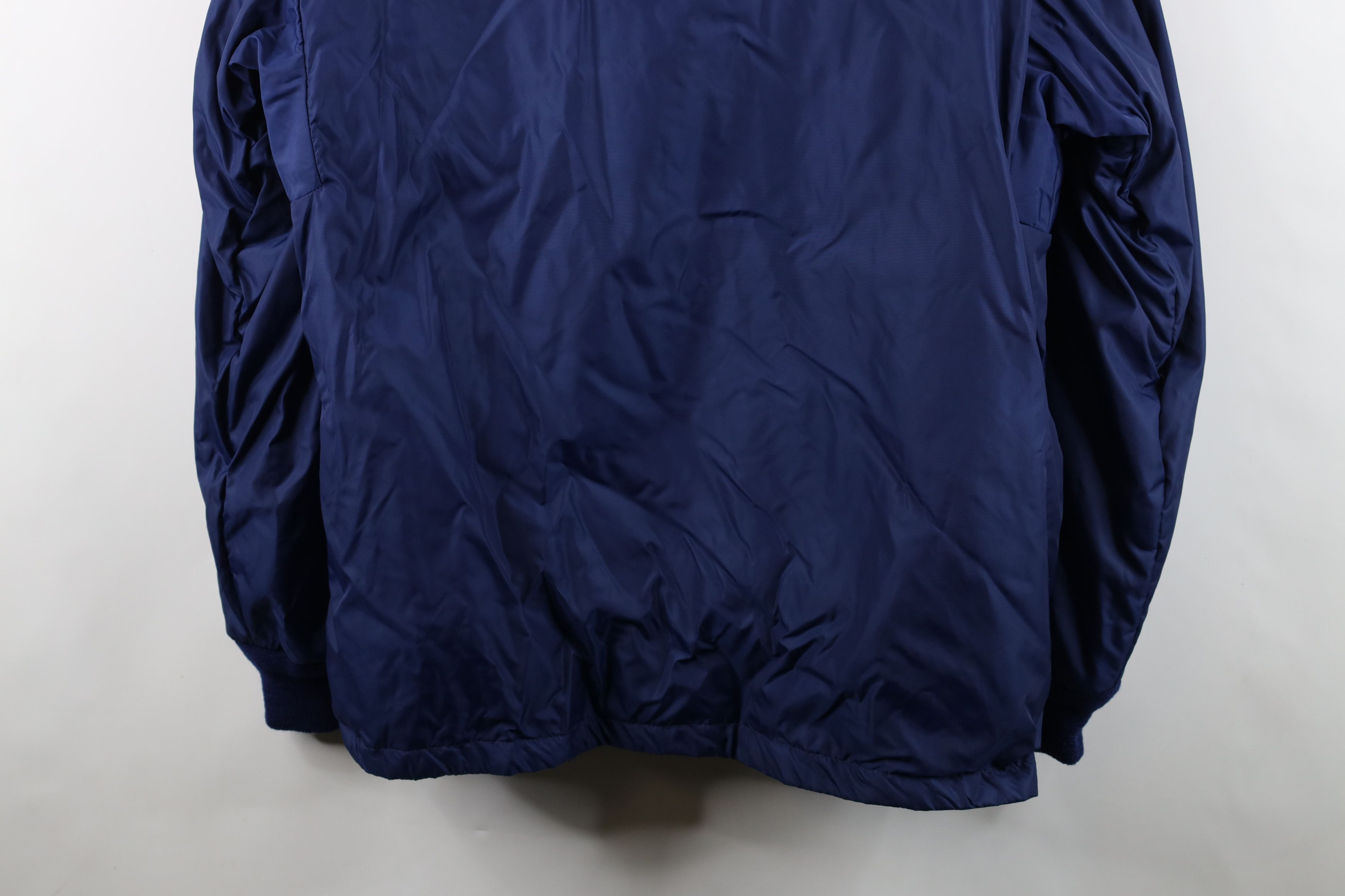 Vintage Vintage 40s 50s Streetwear Hooded Puffer Jacket Blue USA Size US XL / EU 56 / 4 - 14 Thumbnail