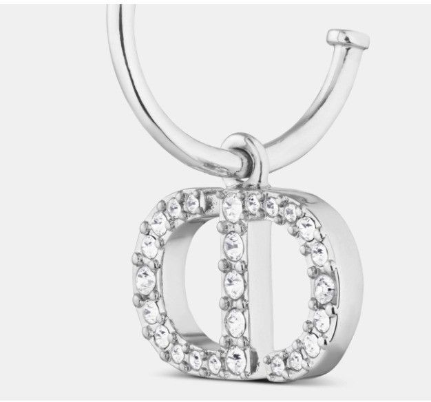Dior o1w1db11224 Size: OS / Petit CD Earrings in Silver Size ONE SIZE - 5 Thumbnail