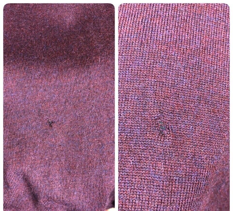 Burberry BURBERRY BRIT SWEATER PULLOVER 1/4 ZIP MERINO WOOL MENS Size US M / EU 48-50 / 2 - 17 Thumbnail