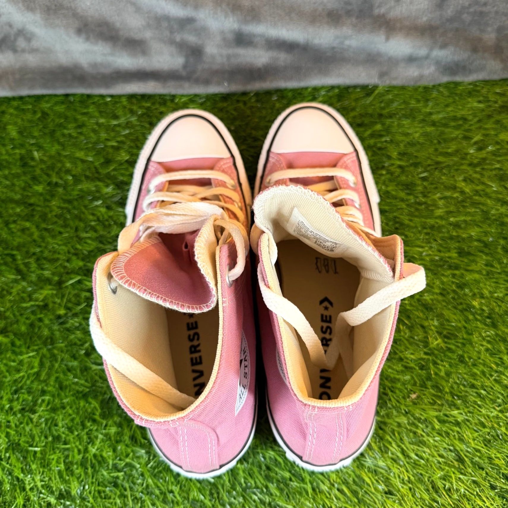 Converse Converse Chuck Taylor All Star High Top Pink Canvas Sneakers Women's 7.5 Shoes Casual Comfort Cushioned Size M / US 6-8 / IT 42-44 - 7 Thumbnail