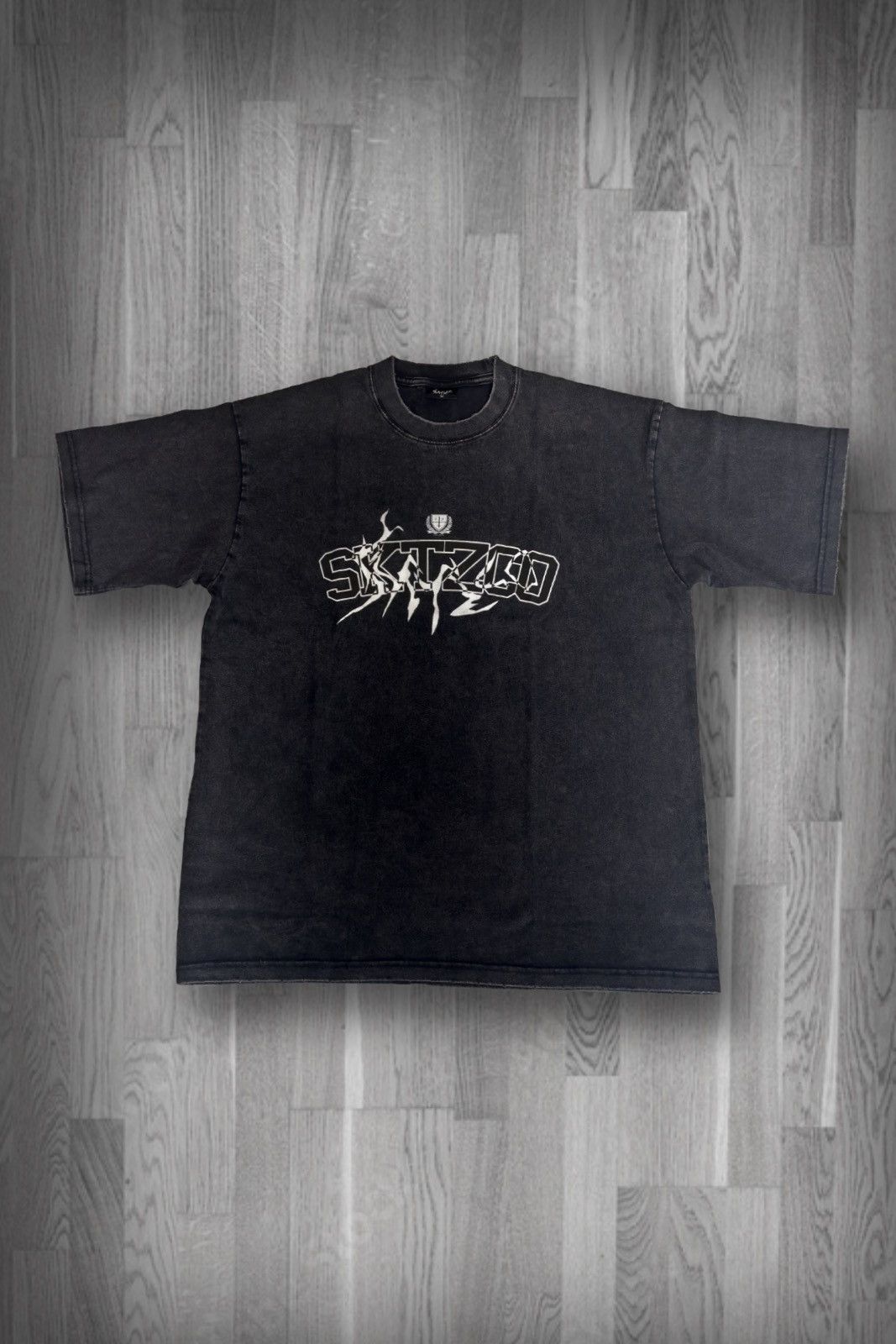 Japanese Brand × Vintage Washed Black Tee Size US M / EU 48-50 / 2 - 1 Thumbnail