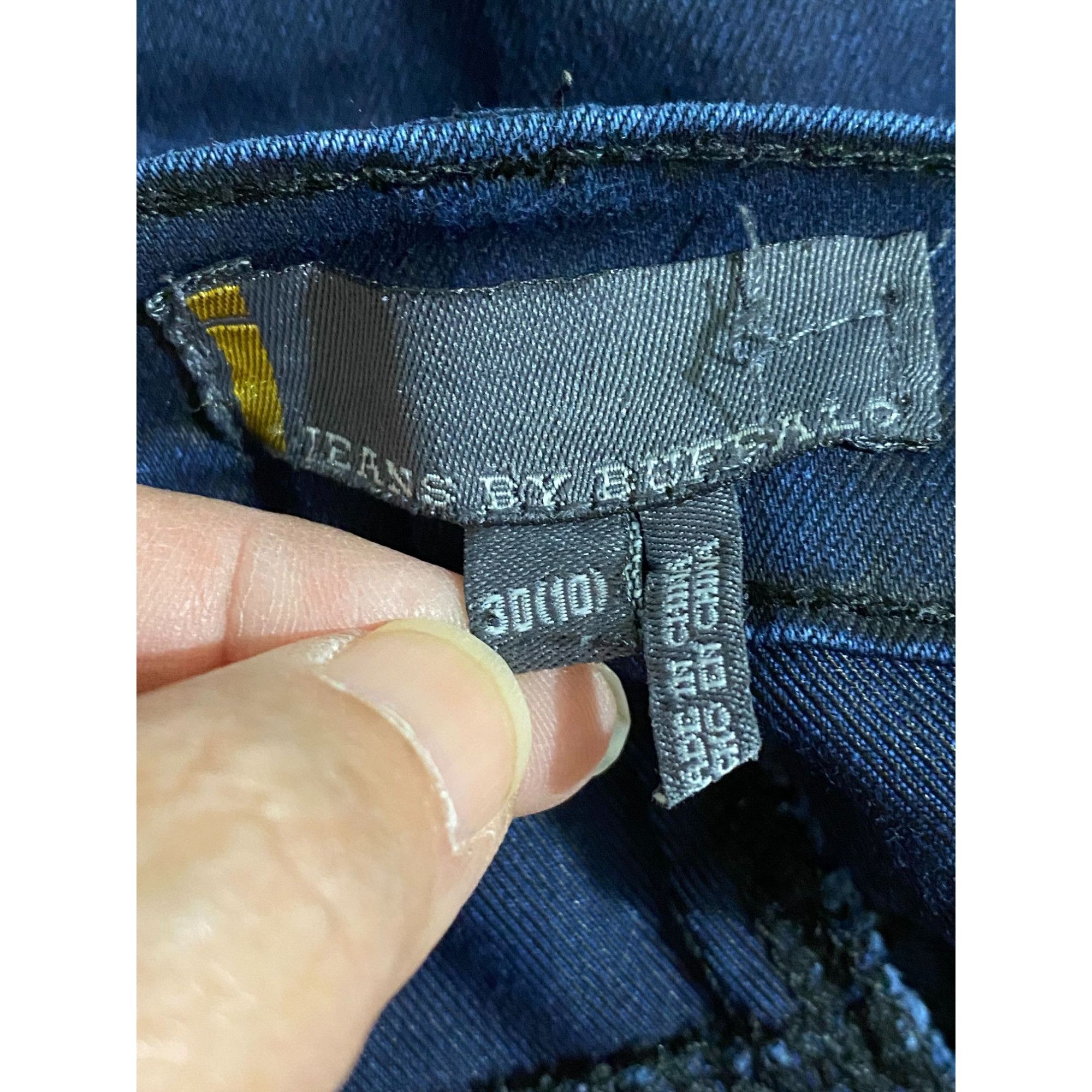 Other Jeans by Buffalo Double-Knee Ankle Zip Slim Fit Pants Blue 3 Size US 30 / EU 46 - 3 Thumbnail