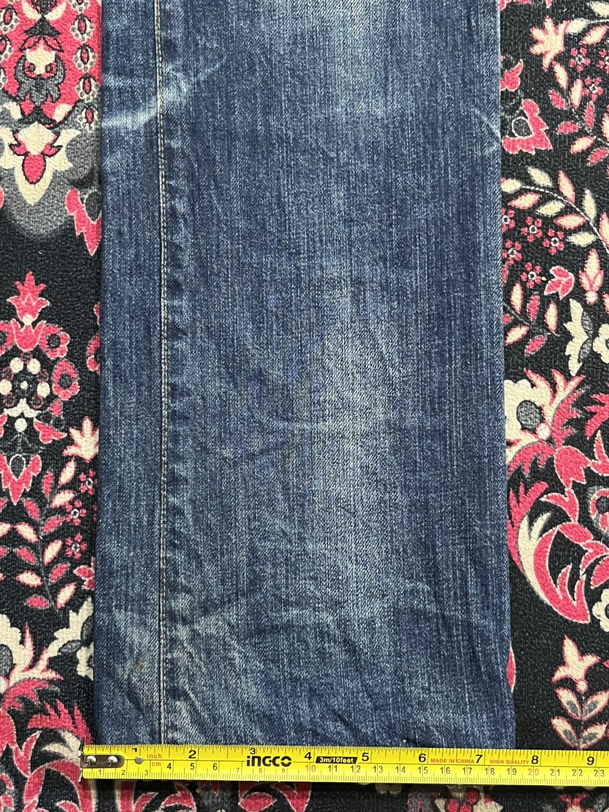AG Adriano Goldschmied Adriano Goldschmied “The Kiss” Slim Straight Blue Faded Jean Size 27" / US 4 / IT 40 - 16 Thumbnail