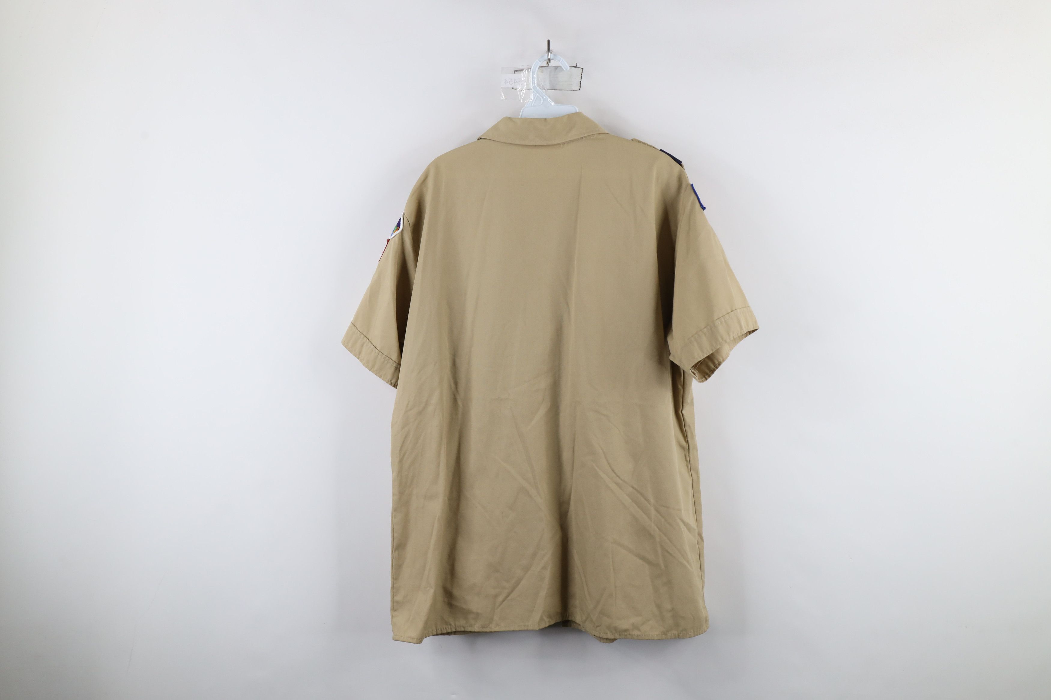 Vintage Vintage 70s Boy Scouts of America 342 Uniform Shirt USA Size US L / EU 52-54 / 3 - 12 Thumbnail