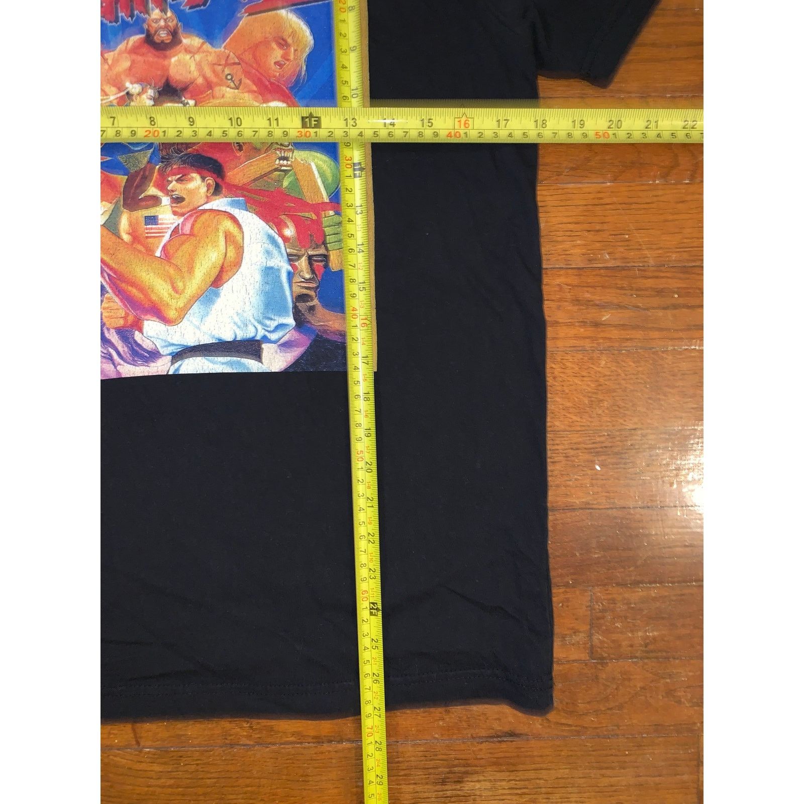 Street Fighter Street Fighter II Graphic T Shirt Medium Black Arcade Capcom Size US M / EU 48-50 / 2 - 6 Thumbnail