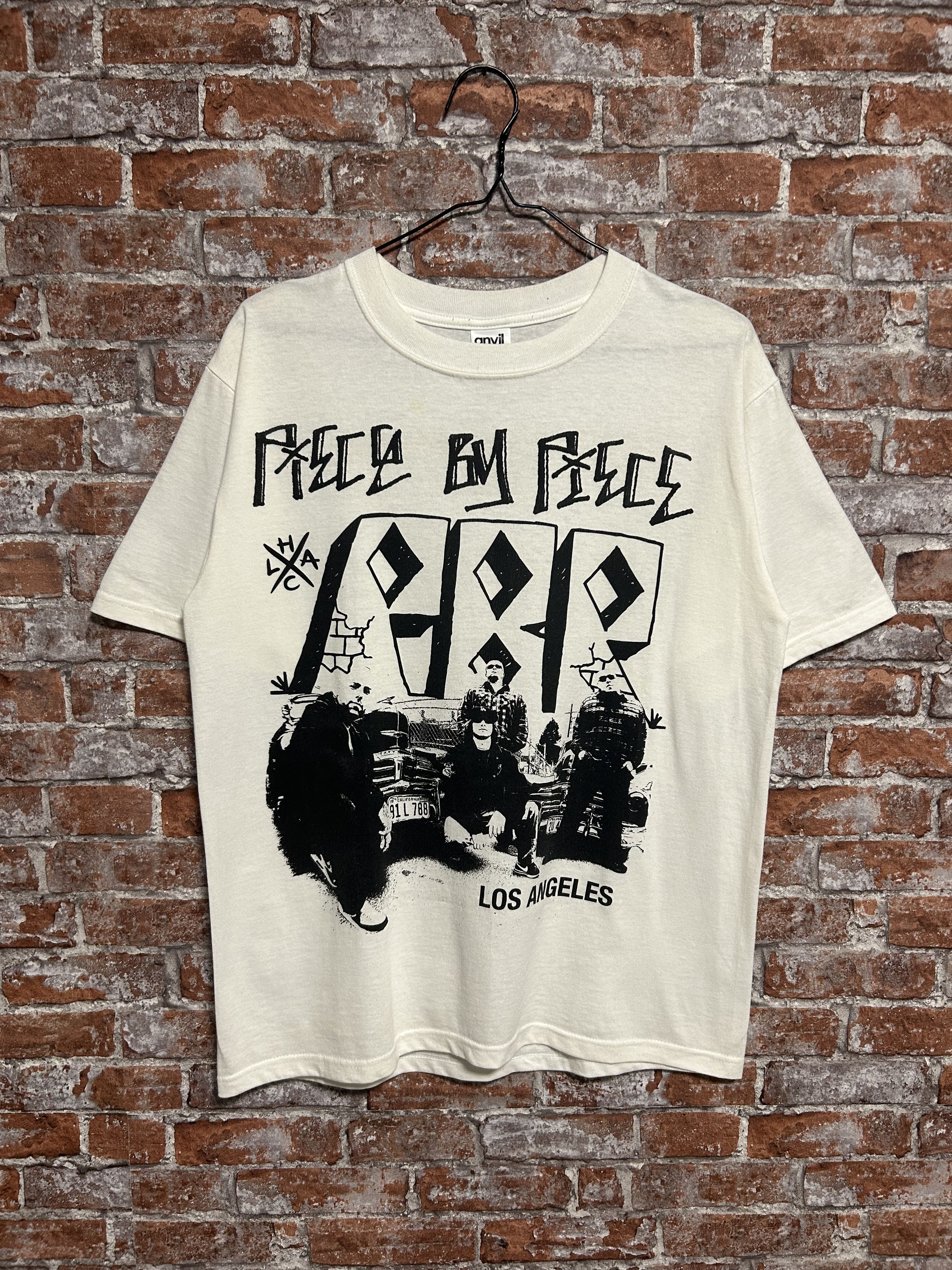 Band Tees Vintage 2000s Piece By Piece Hardcore Rock Band T-shirt Size US M / EU 48-50 / 2 - 1 Thumbnail