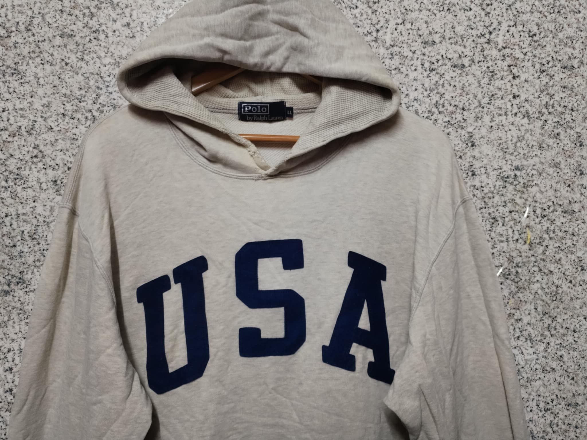 Polo Ralph Lauren × Vintage VINTAGE POLO RALPH LAUREN USA BIG LOGO VERY RARE Size US XL / EU 56 / 4 - 3 Thumbnail