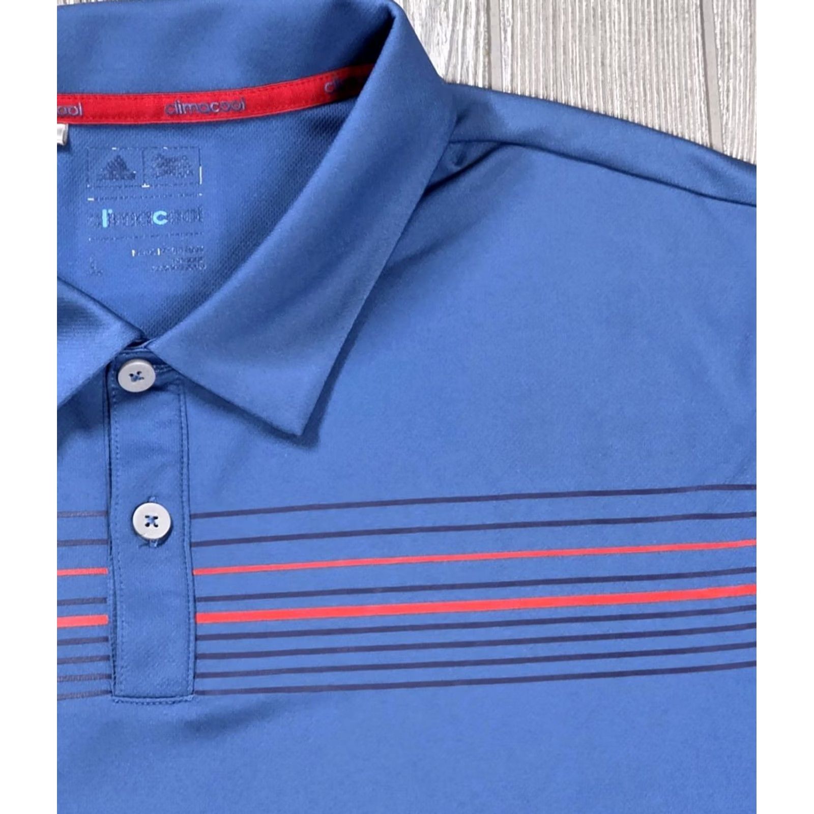 Adidas Adidas Performance Polo Golf Shirt Blue Mens L Short Sleeve Forsyth 1913 Club Polo Nike Shirt Size US L / EU 52-54 / 3 - 3 Thumbnail
