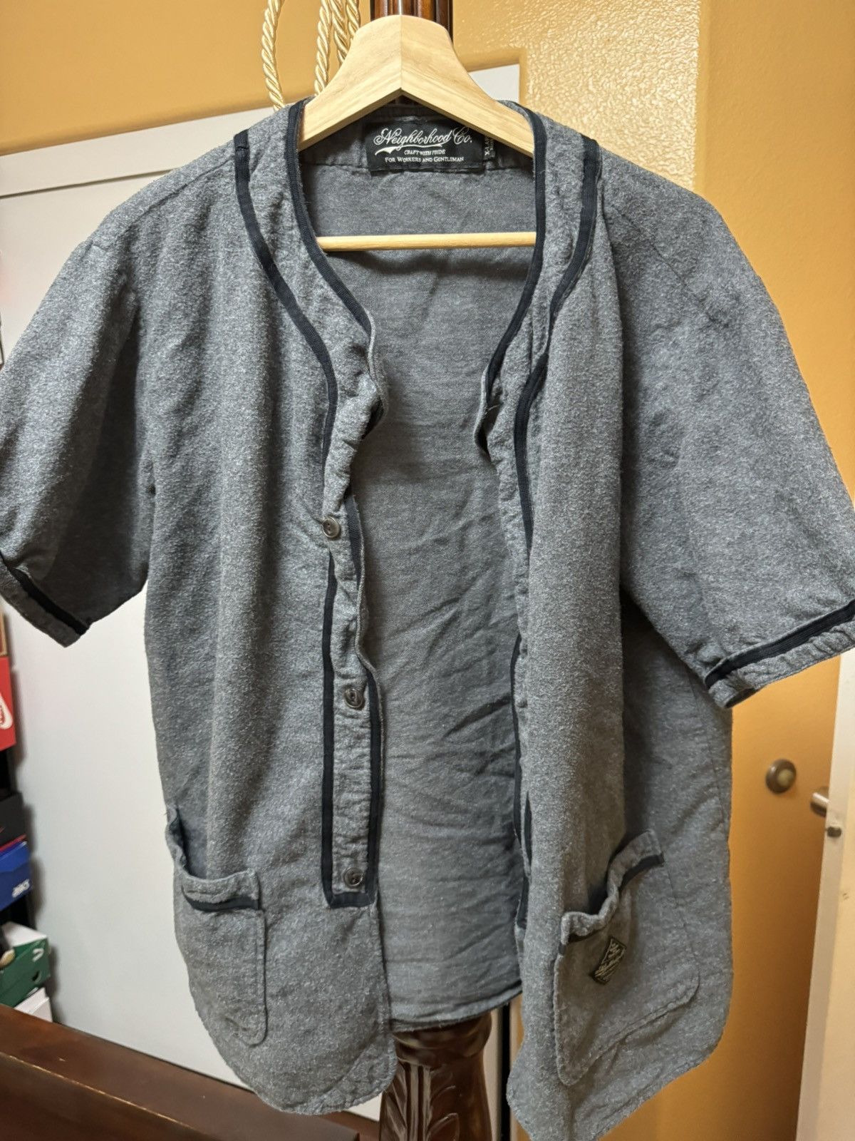 Neighborhood Neighborhood Baseball Jersey Size US XL / EU 56 / 4 - 2 Thumbnail