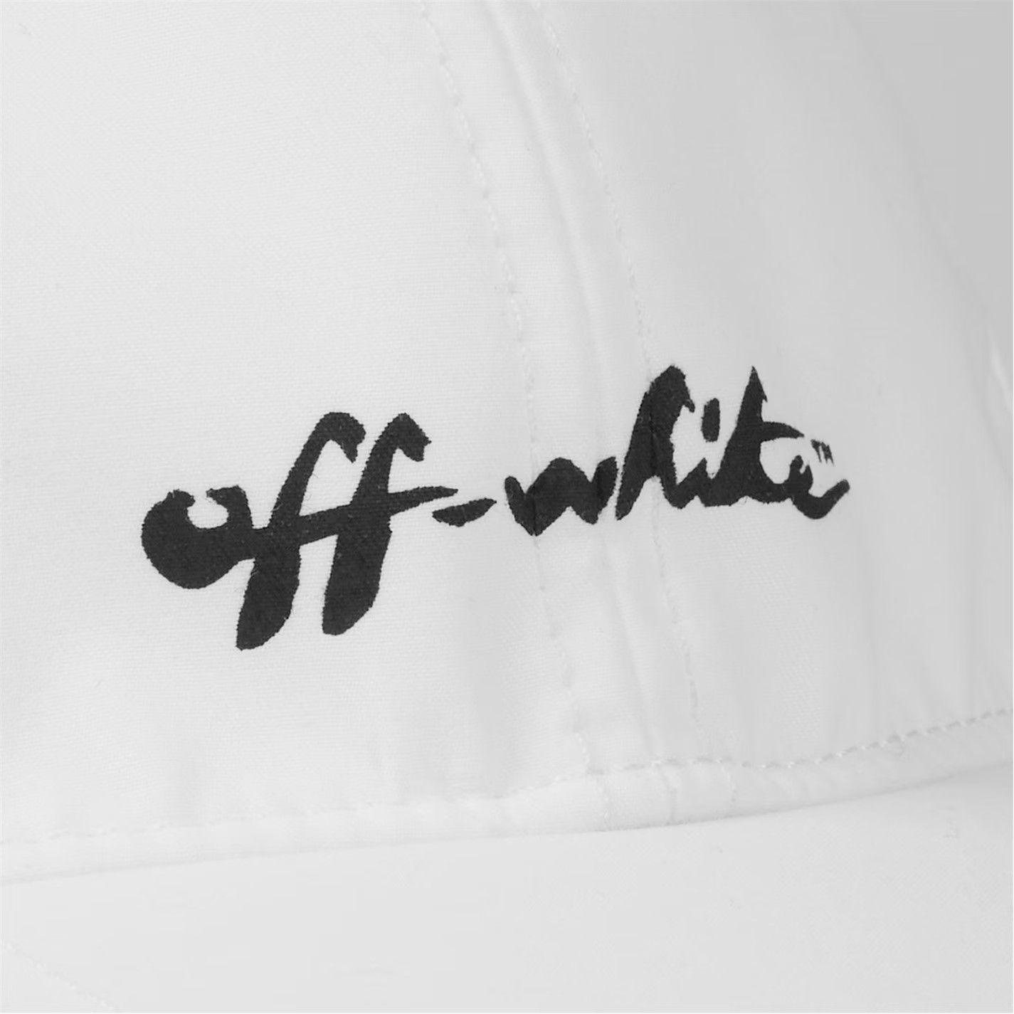 Off-White o1g2r1mq0225 Size: OS / Baseball Hat / Cap in White Size ONE SIZE - 3 Thumbnail